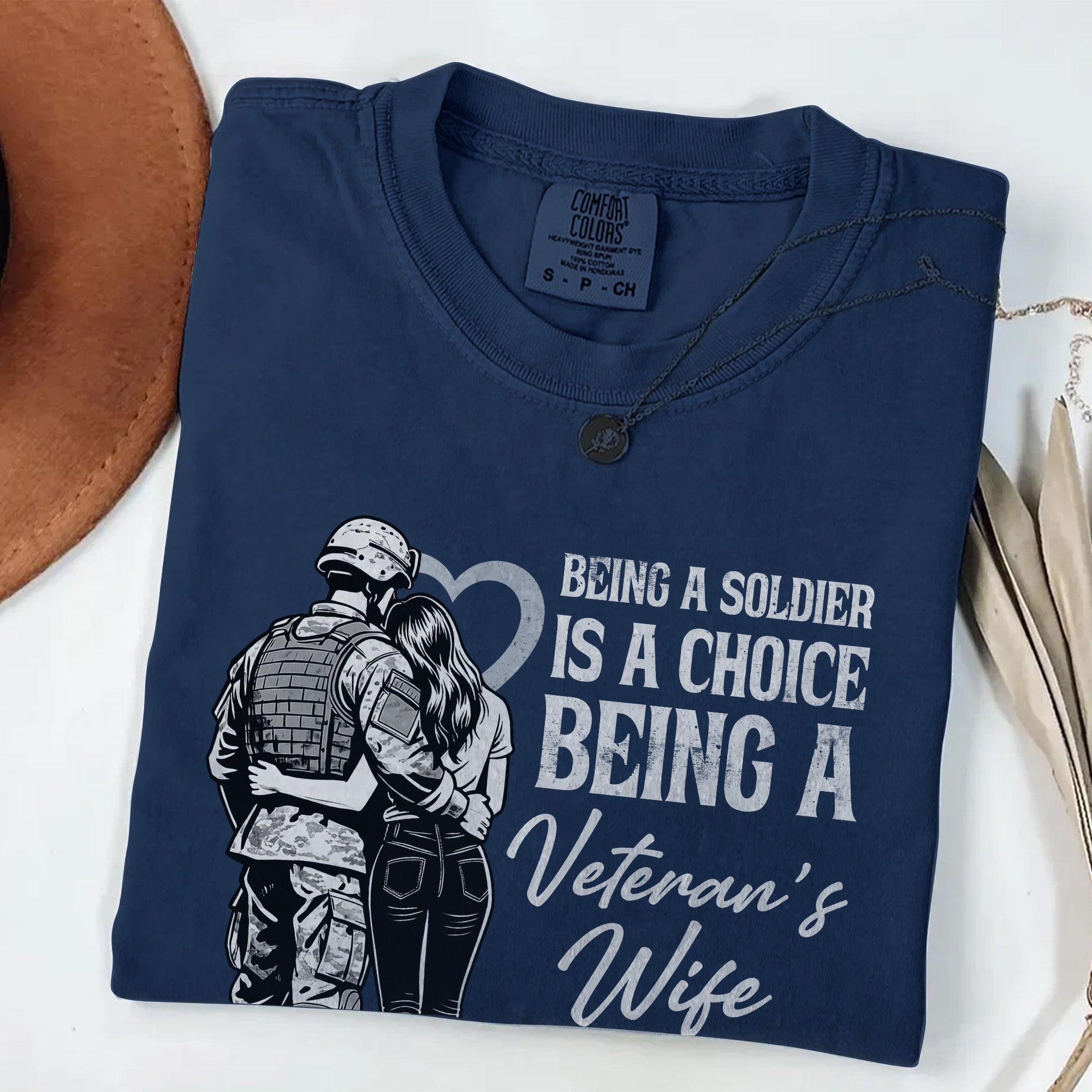 Being a Soldier Is a Choice Comfort Colors T-Shirt
