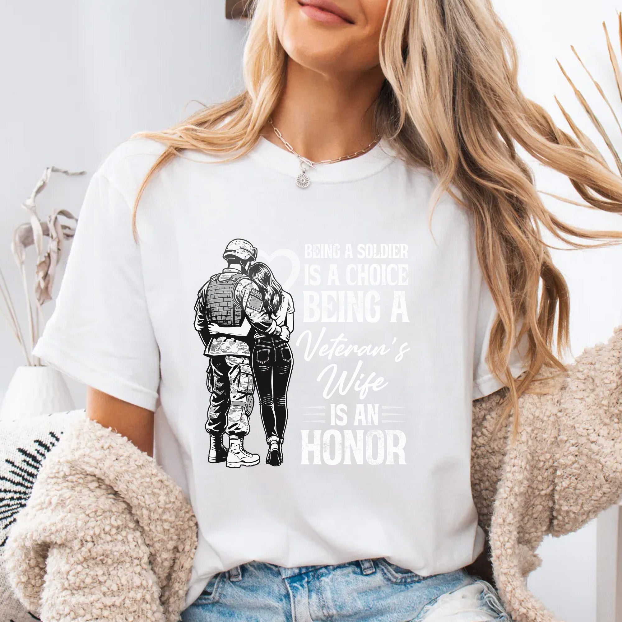 Being a Soldier Is a Choice Comfort Colors T-Shirt