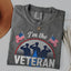 I’m the Veteran and Wife Comfort Colors T-Shirt
