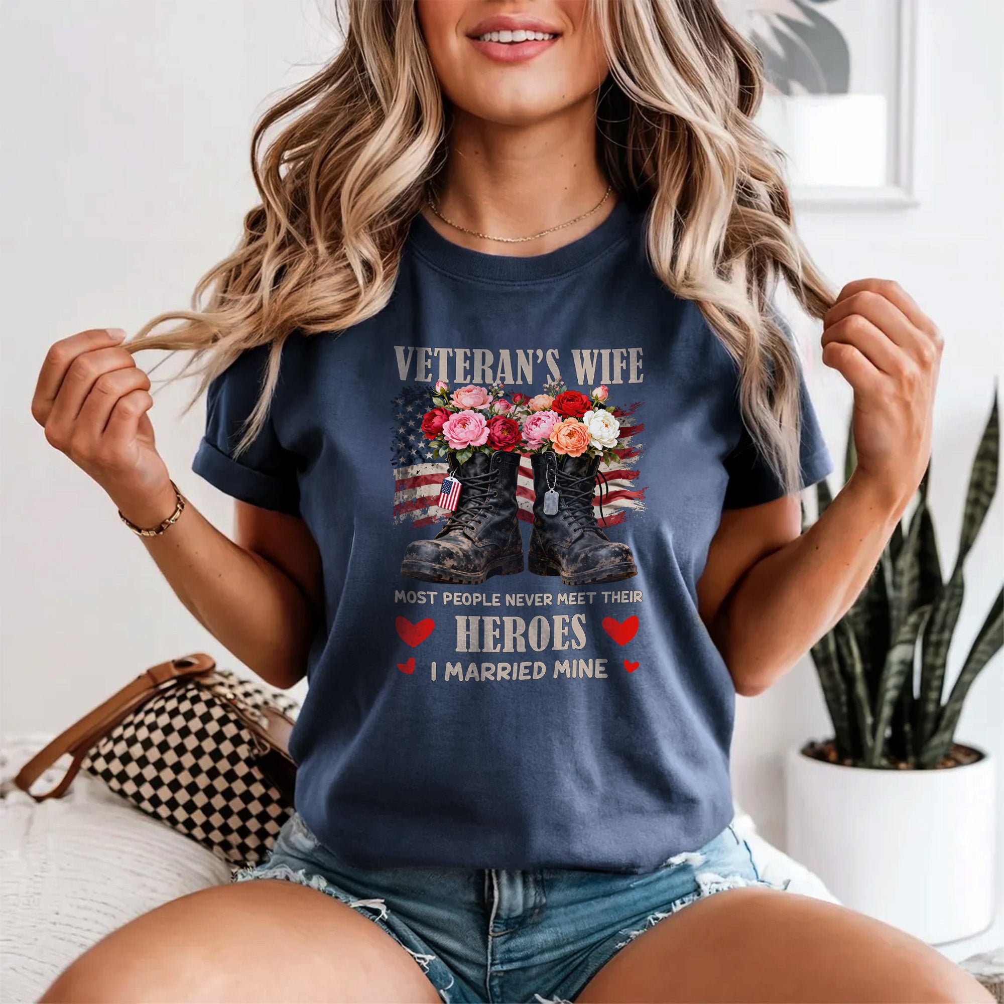 Married My Hero Comfort Colors T-Shirt