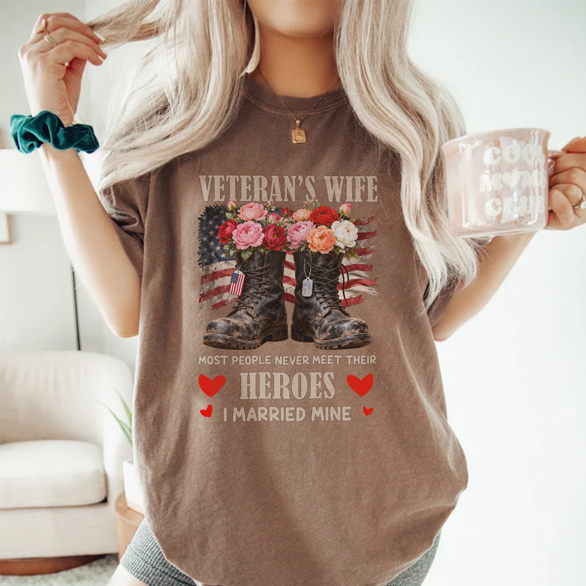 Married My Hero Comfort Colors T-Shirt