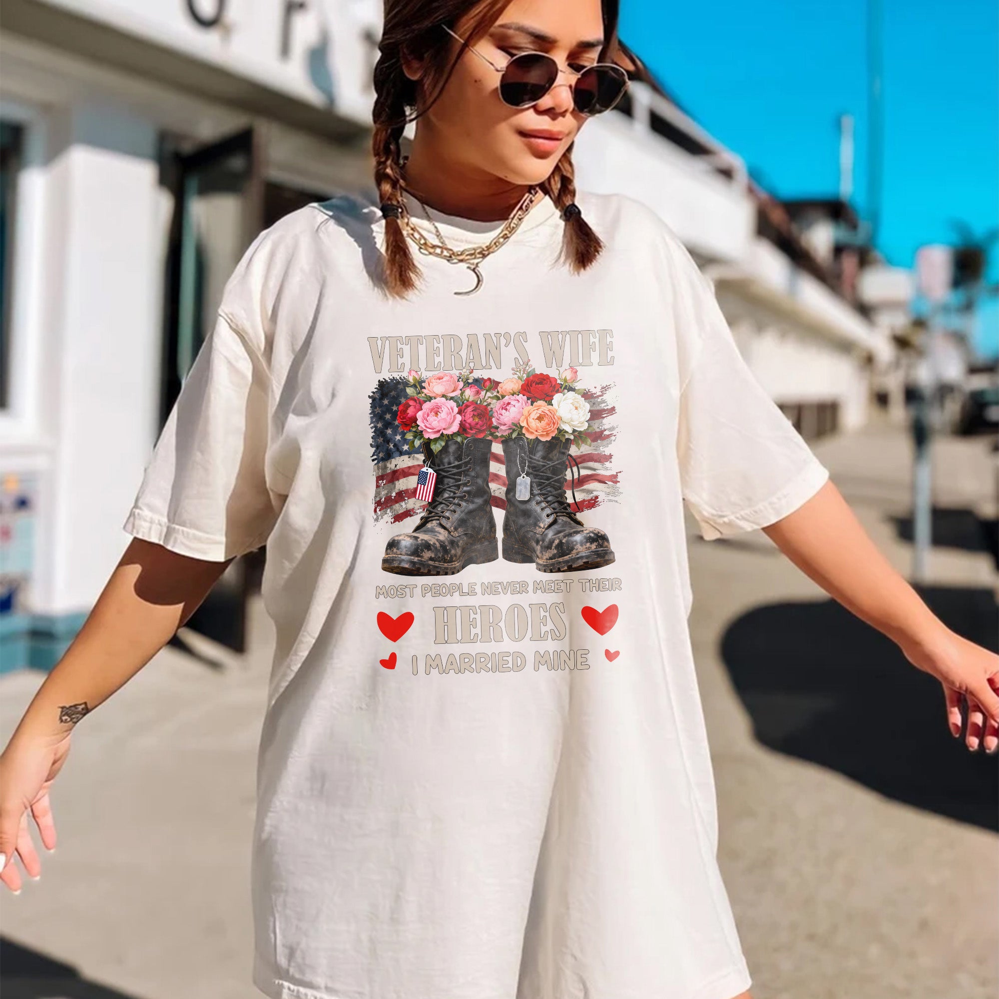 Married My Hero Comfort Colors T-Shirt