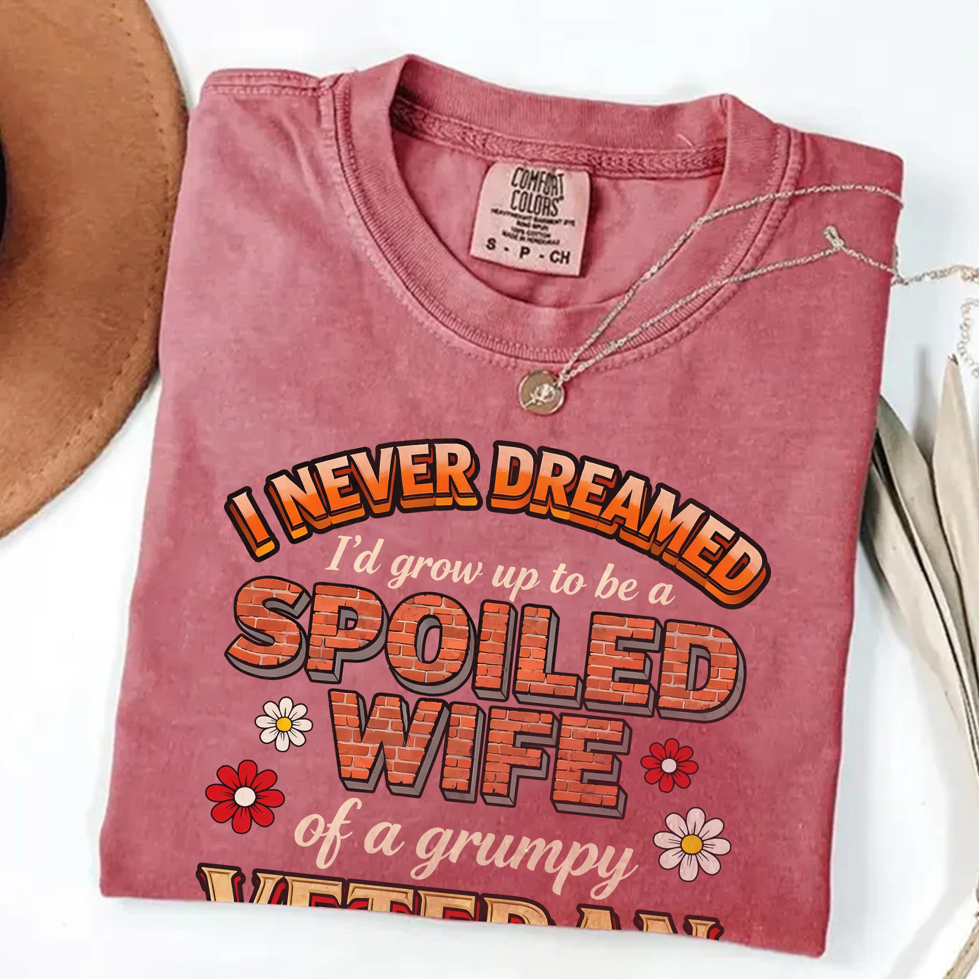 Grumpy Veteran’s Wife Comfort Colors T-Shirt