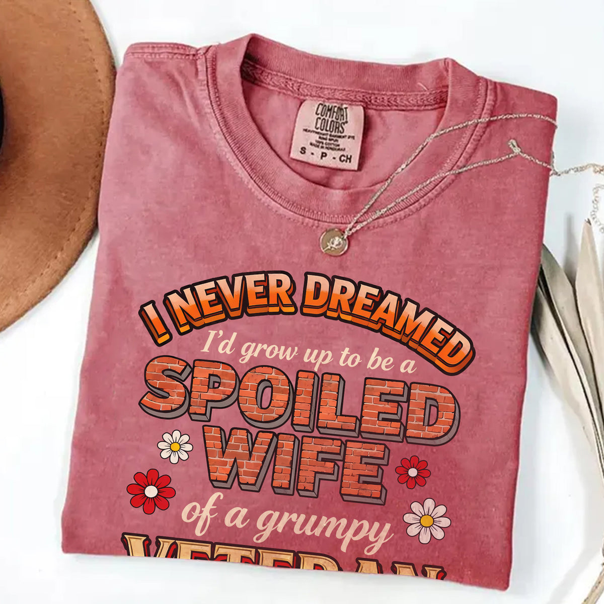 Grumpy Veteran’s Wife Comfort Colors T-Shirt