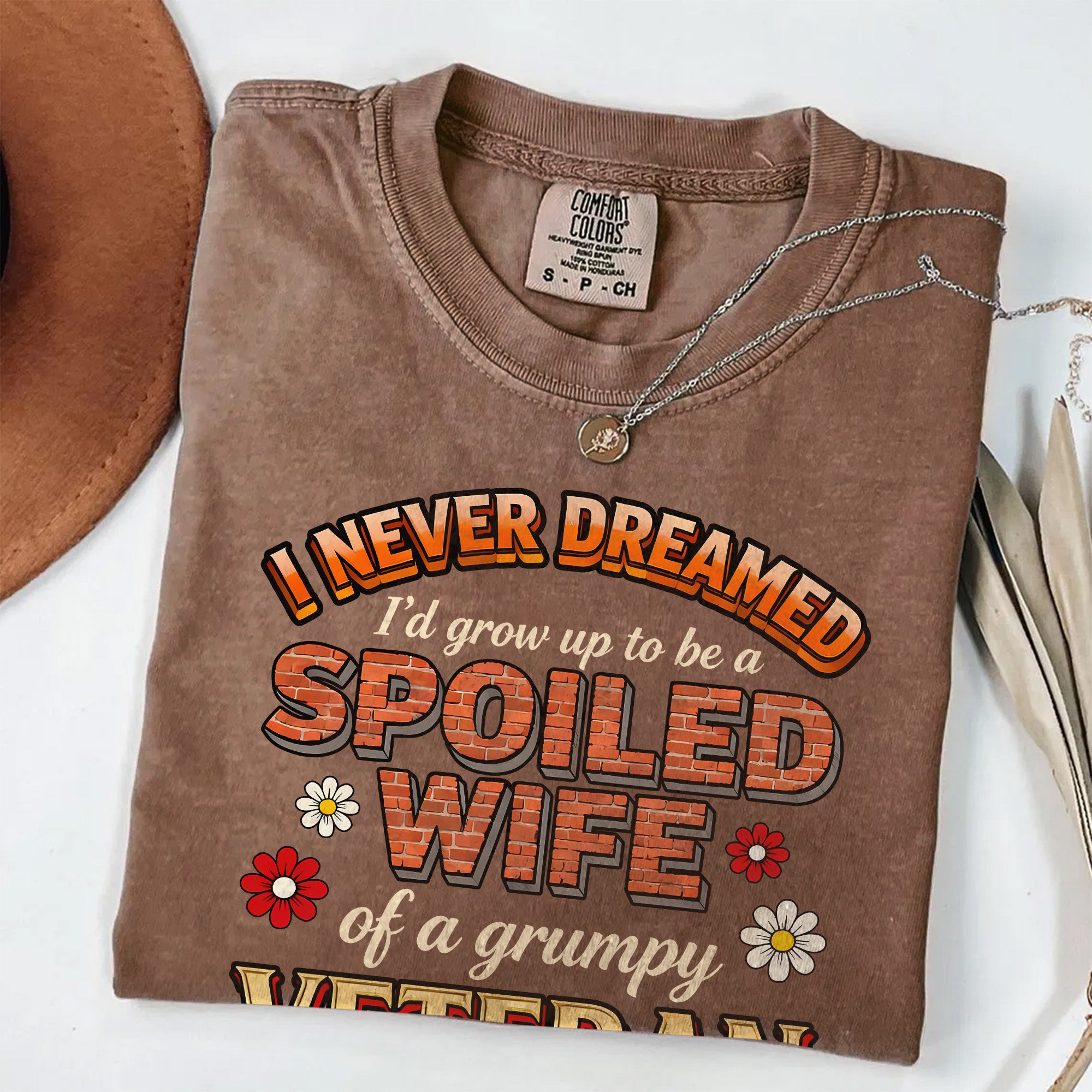 Grumpy Veteran’s Wife Comfort Colors T-Shirt