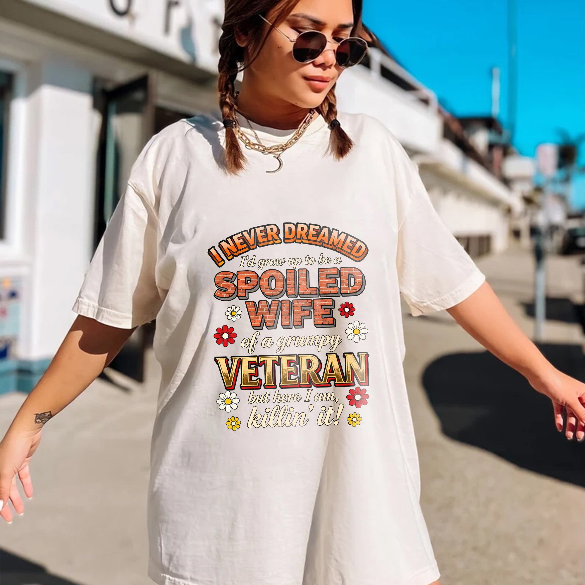 Grumpy Veteran’s Wife Comfort Colors T-Shirt