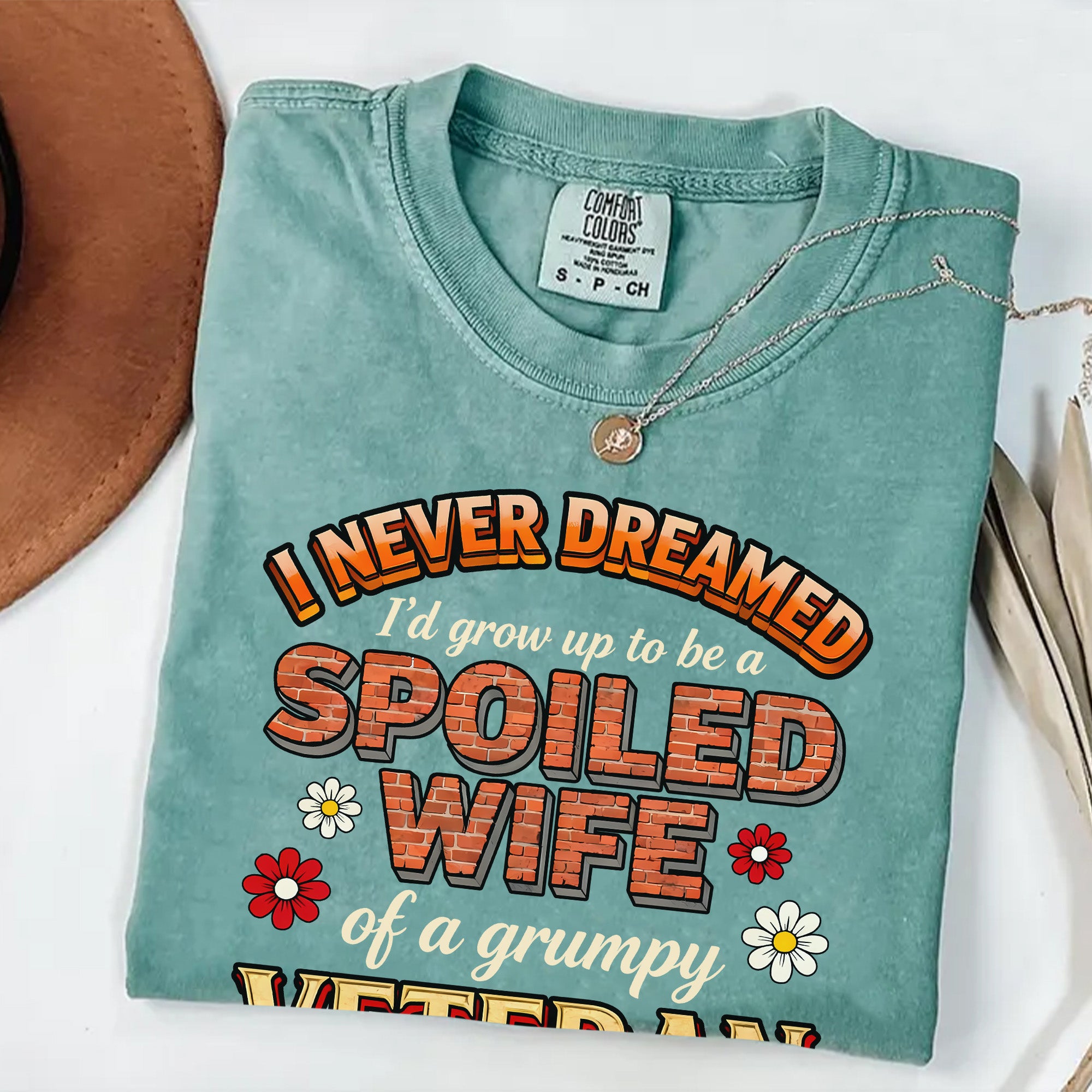 Grumpy Veteran’s Wife Comfort Colors T-Shirt