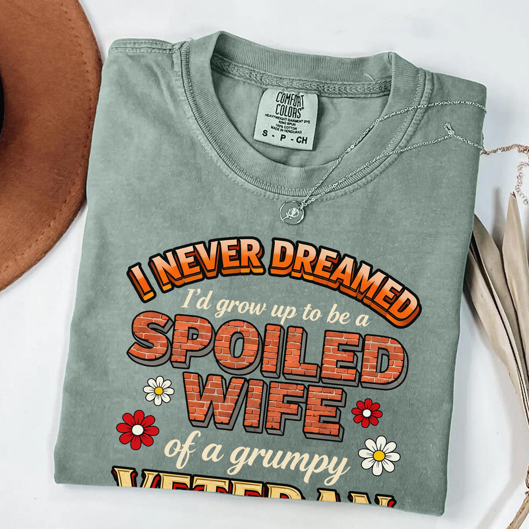Grumpy Veteran’s Wife Comfort Colors T-Shirt
