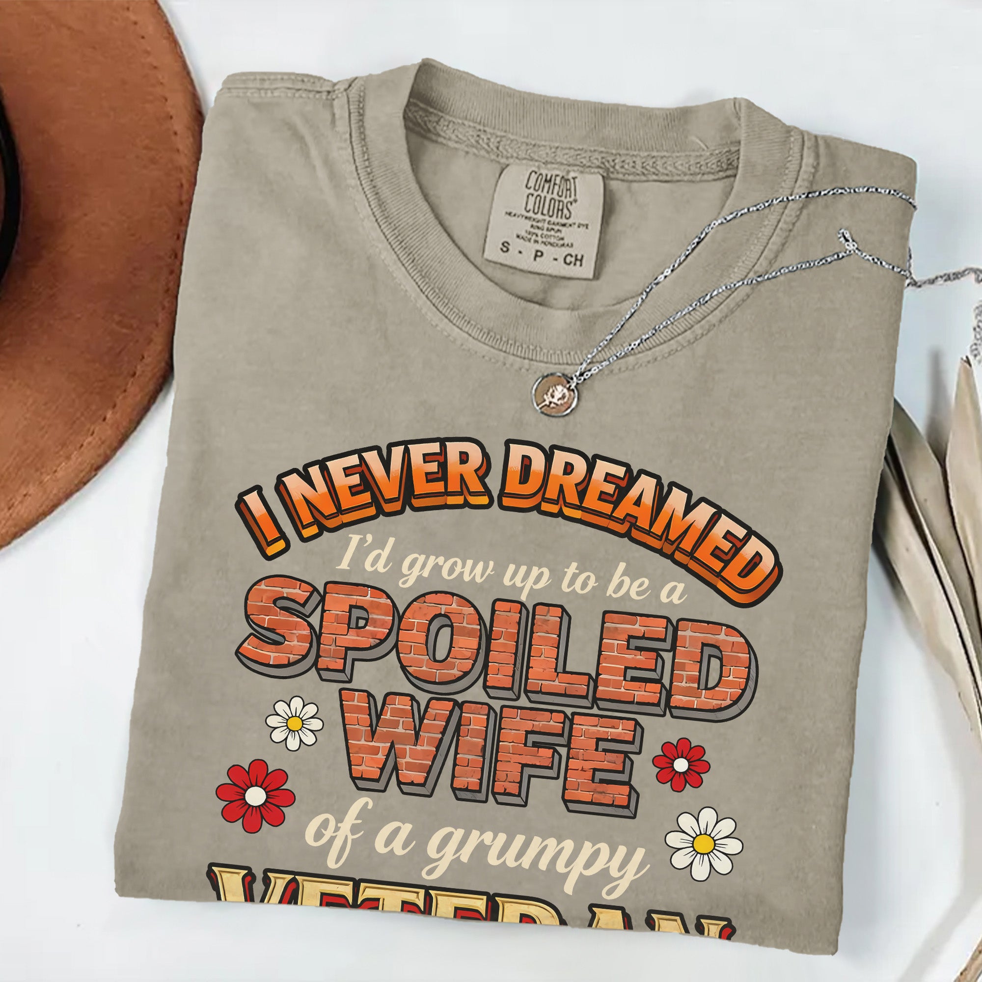 Grumpy Veteran’s Wife Comfort Colors T-Shirt