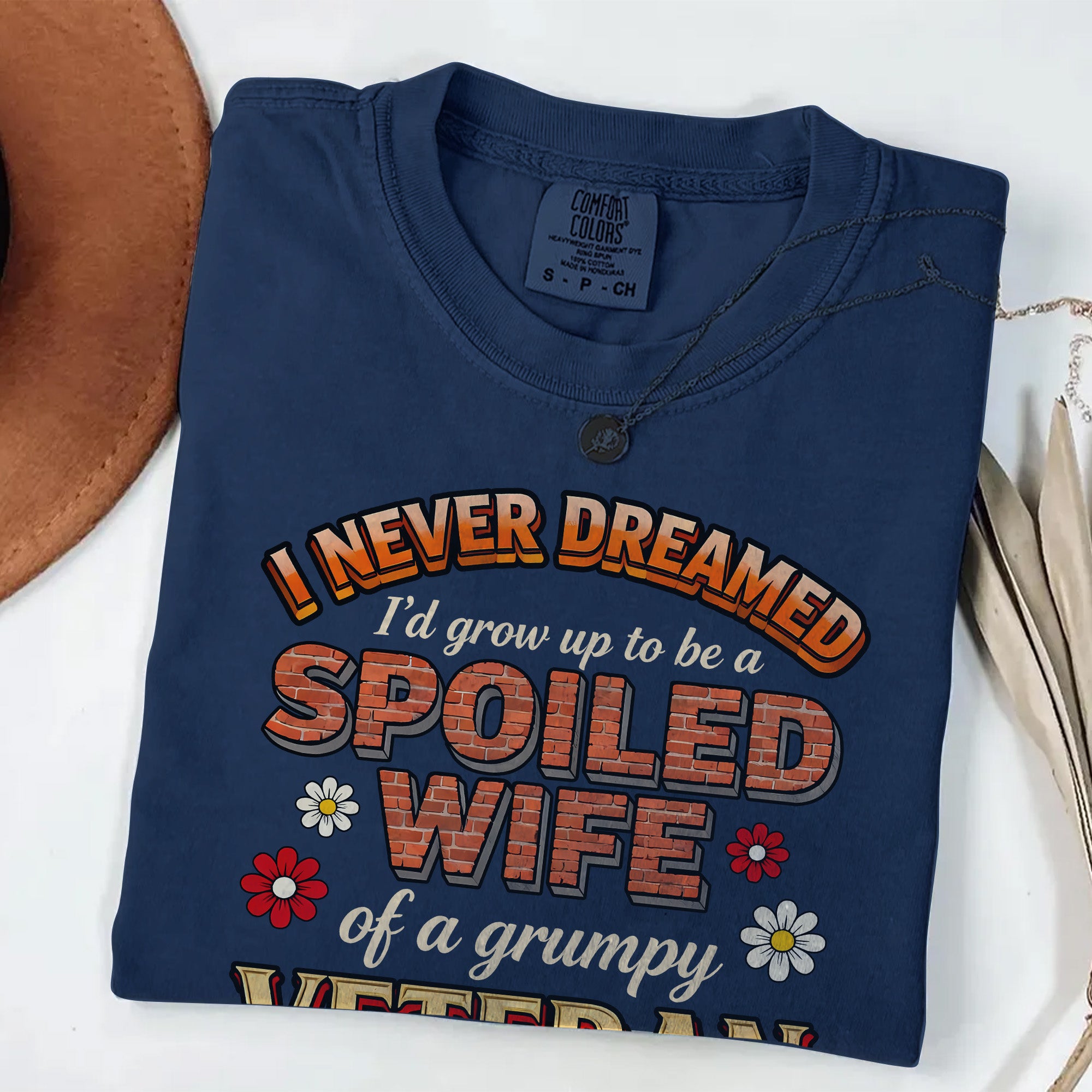 Grumpy Veteran’s Wife Comfort Colors T-Shirt