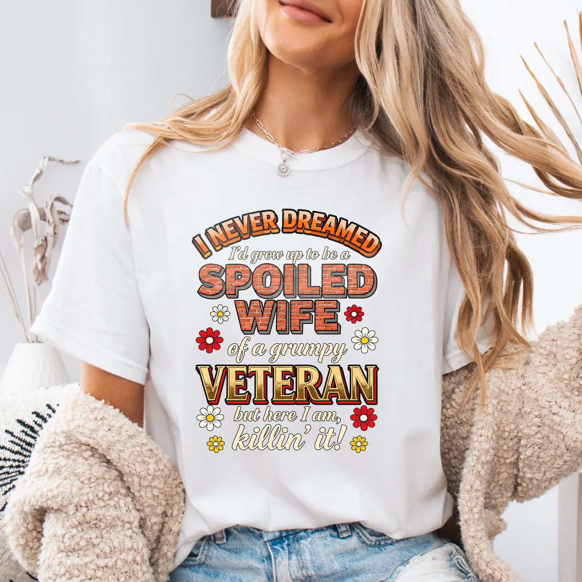 Grumpy Veteran’s Wife Comfort Colors T-Shirt