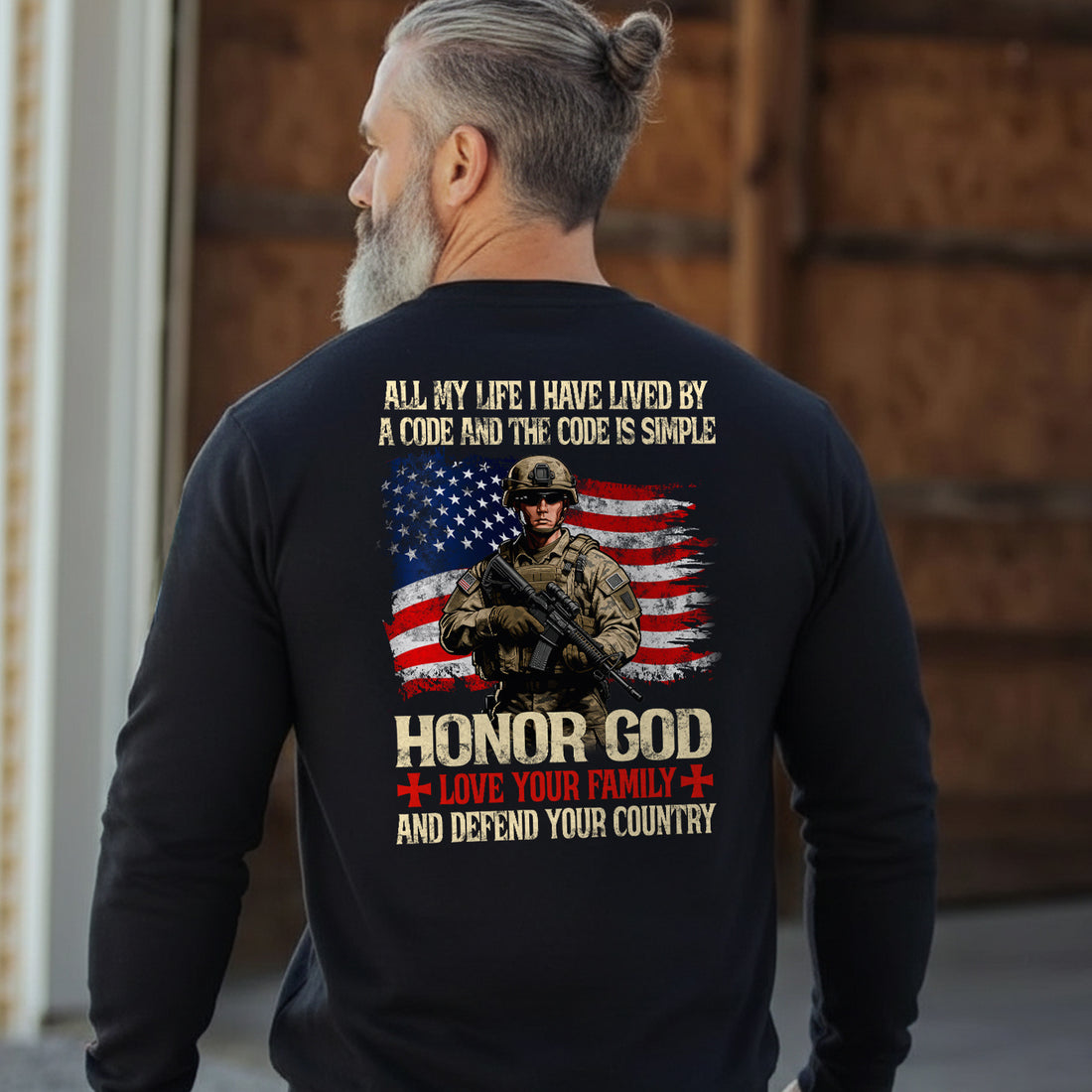 All My Life I Lived by a Simple Code Sweatshirt