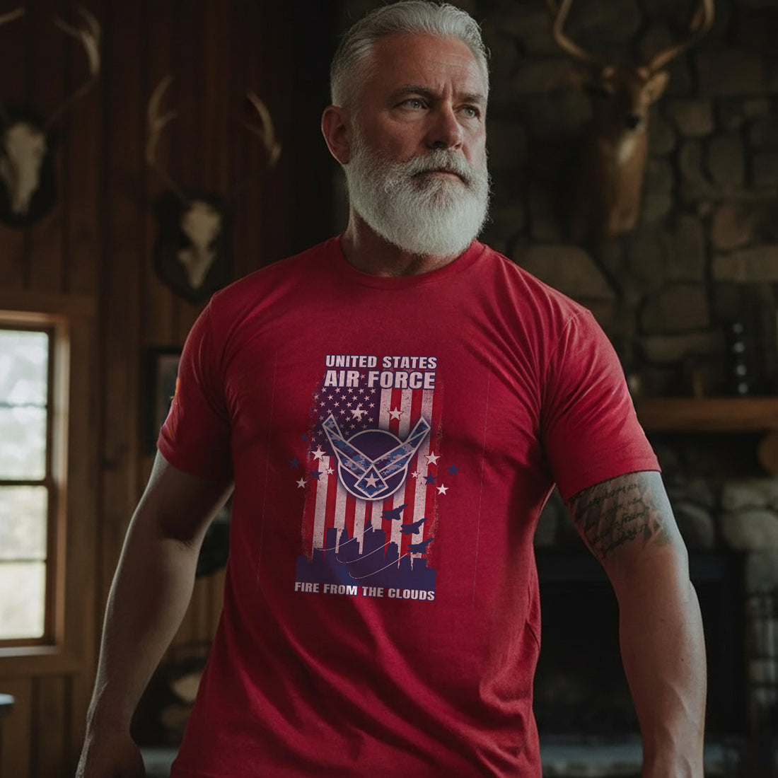 United States Air Force Fire from the T-Shirt