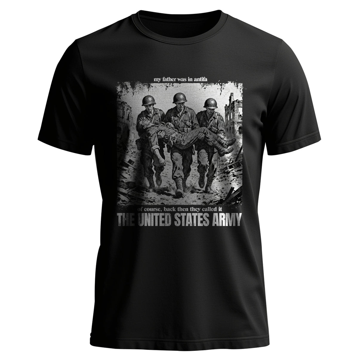 My Father Was in Antifa Back Then They T-Shirt Main image