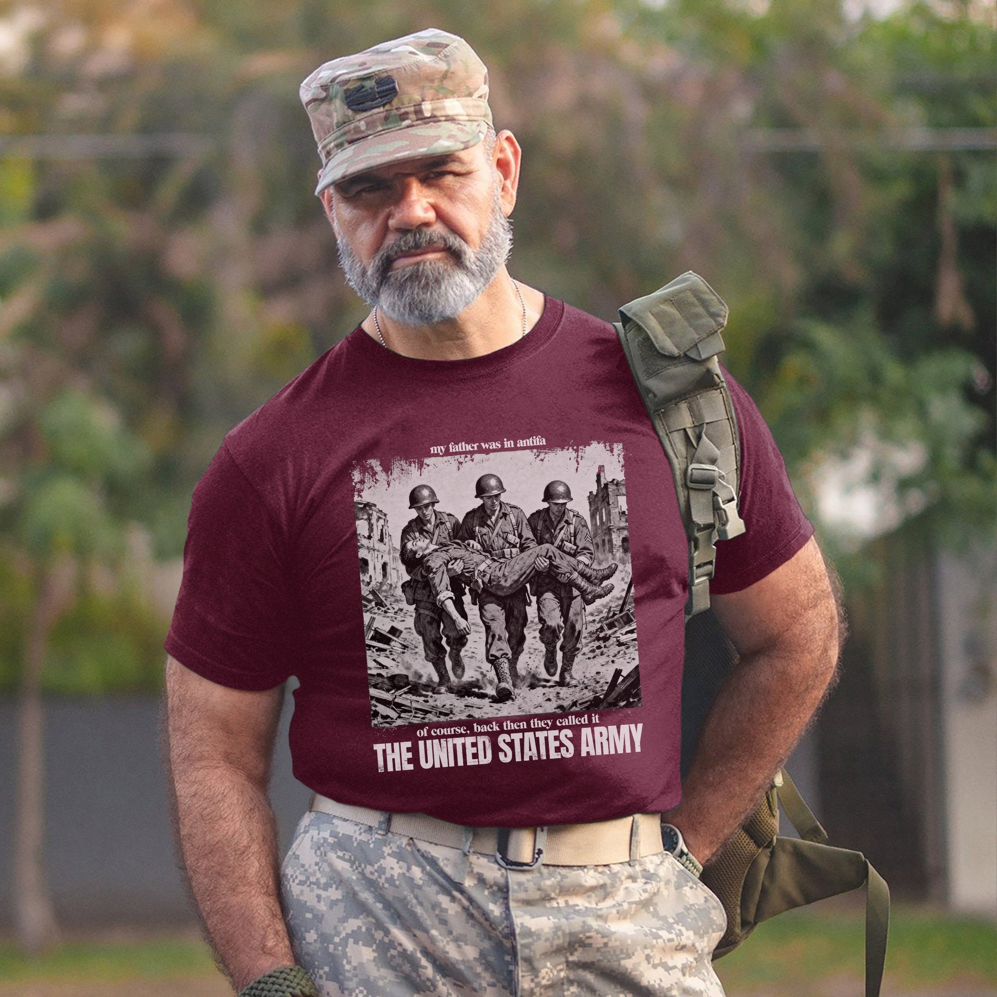 My Father Was in Antifa Back Then They T-Shirt