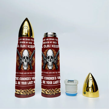 Second Amendment Pride All-over Print Bullet Tumbler