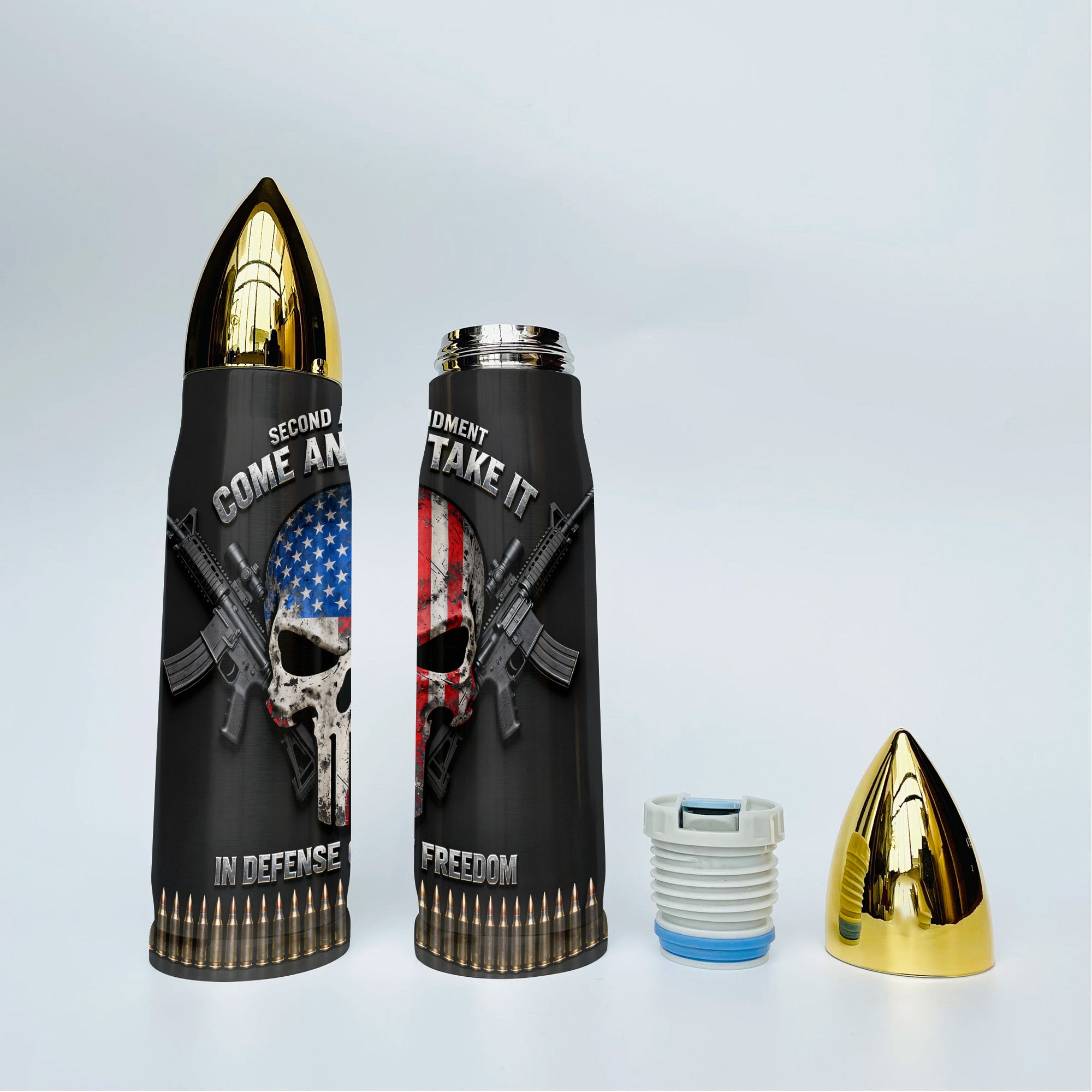 Come and Take It Freedom All-over Print Bullet Tumbler