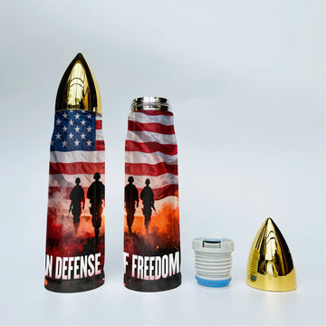 Veteran Pride All-over Print Bullet Tumbler