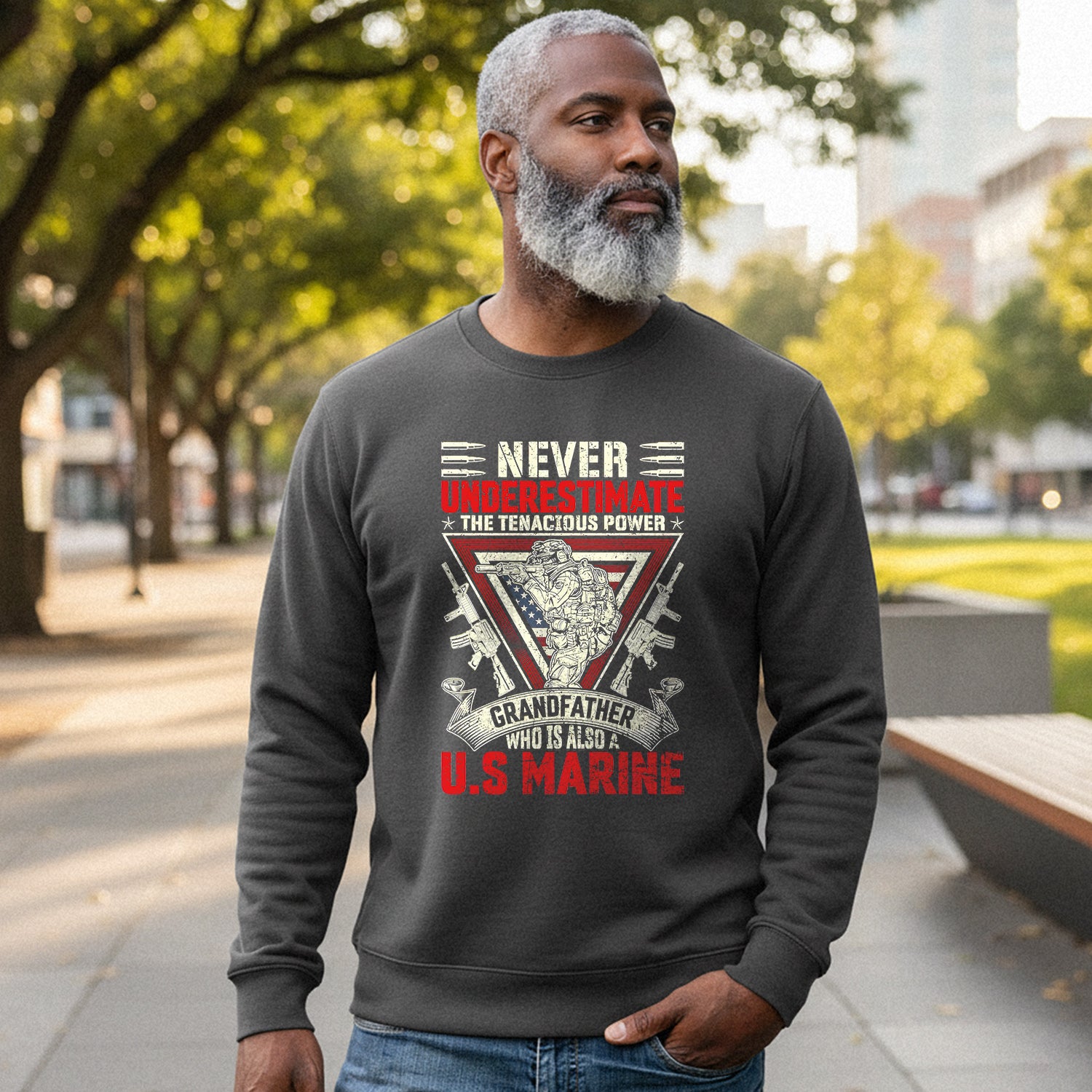 Never Underestimate the Tenacious Power Sweatshirt