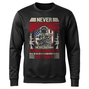 Never Underestimate the Tenacious Power Sweatshirt