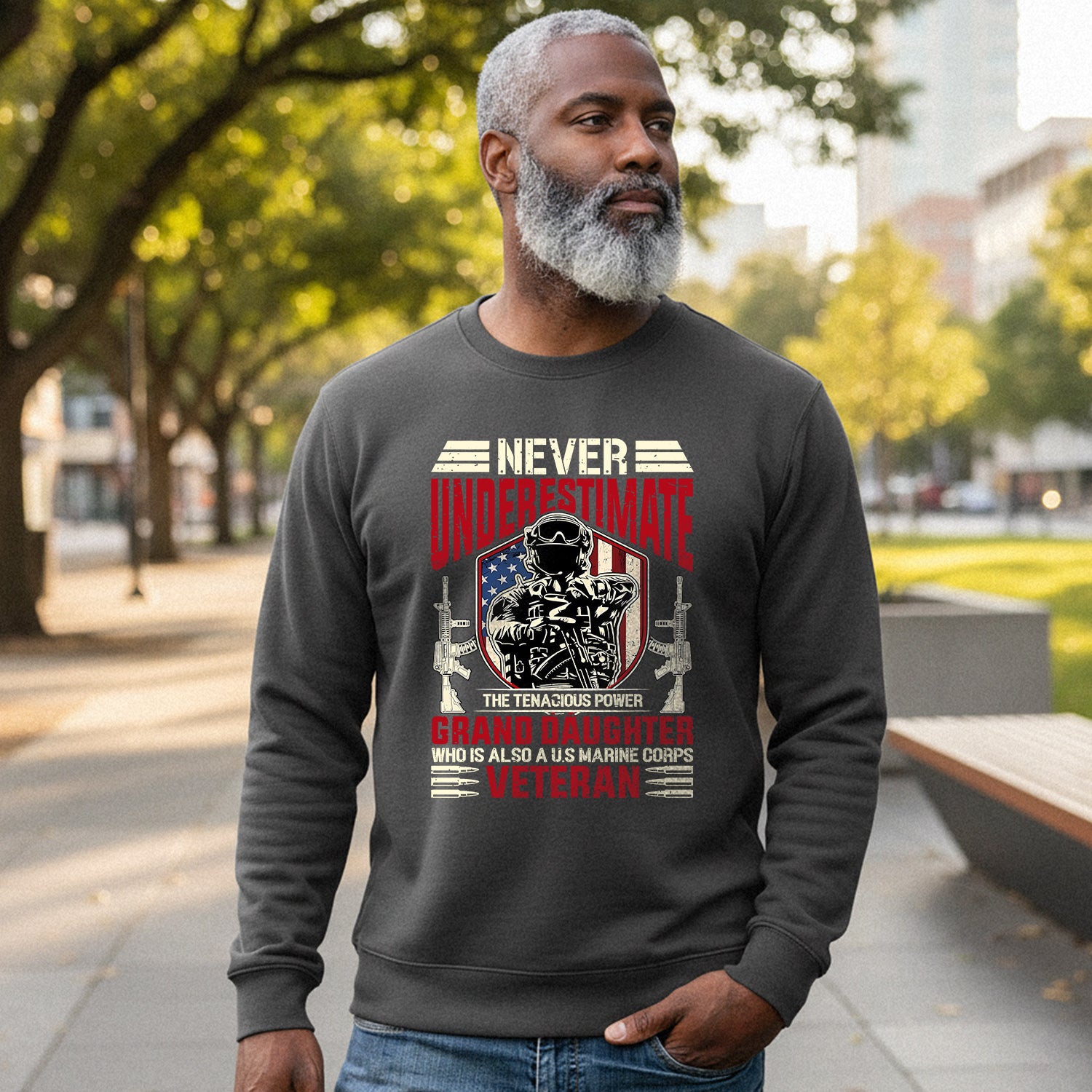 Never Underestimate the Tenacious Power Sweatshirt