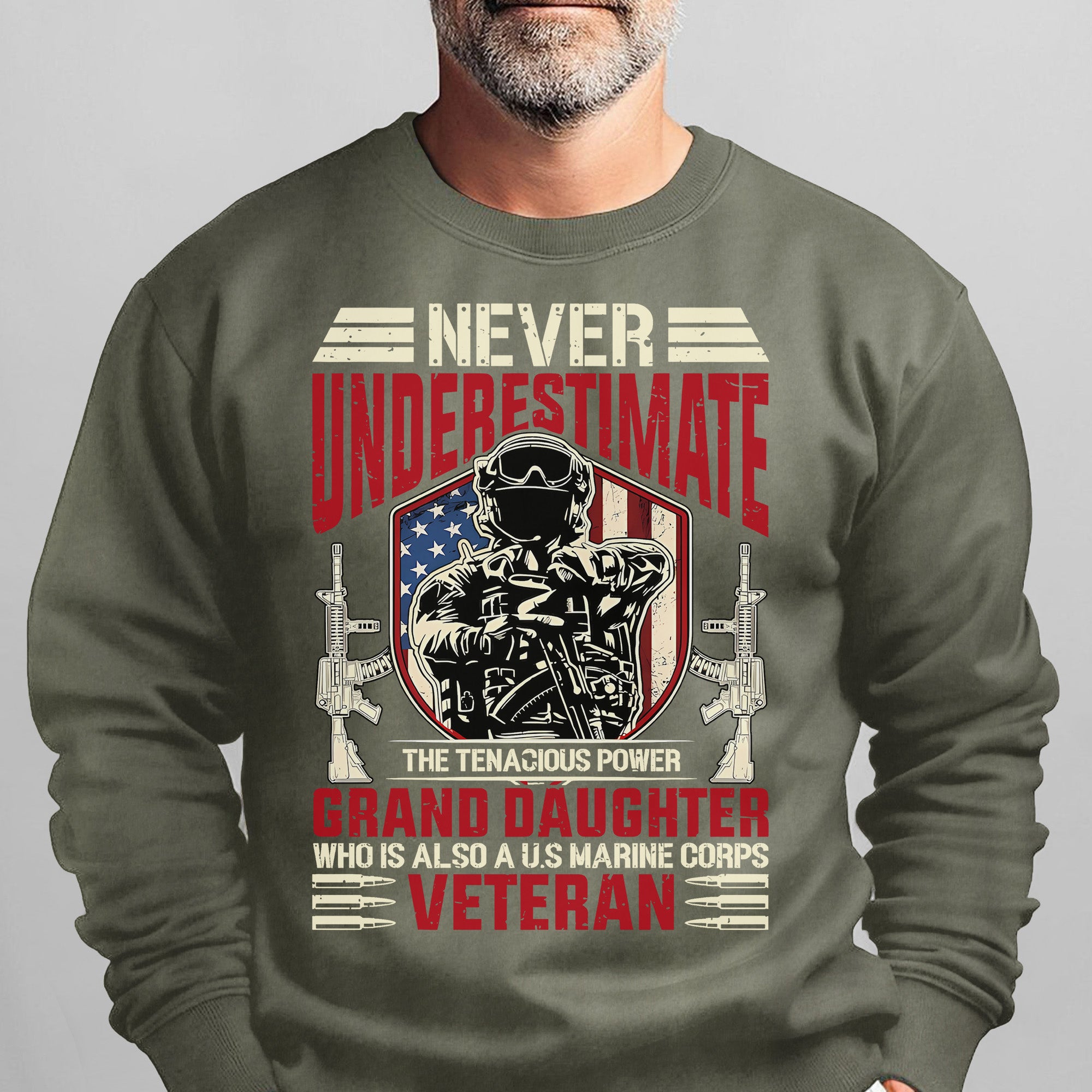 Never Underestimate the Tenacious Power Sweatshirt