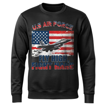 Fly High, Fight Hard, Honor Service Sweatshirt