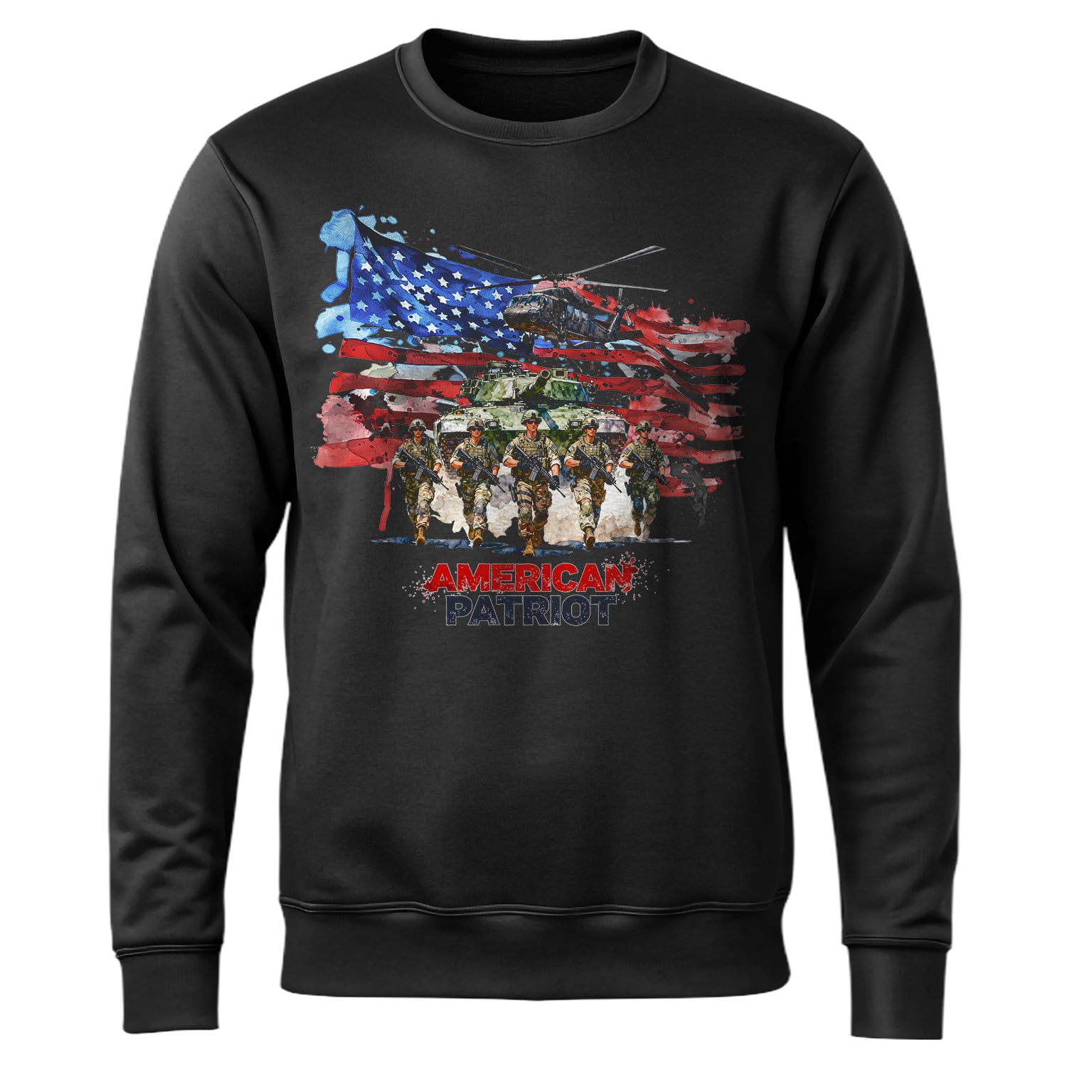 American Patriot Military Veteran Honor Sweatshirt