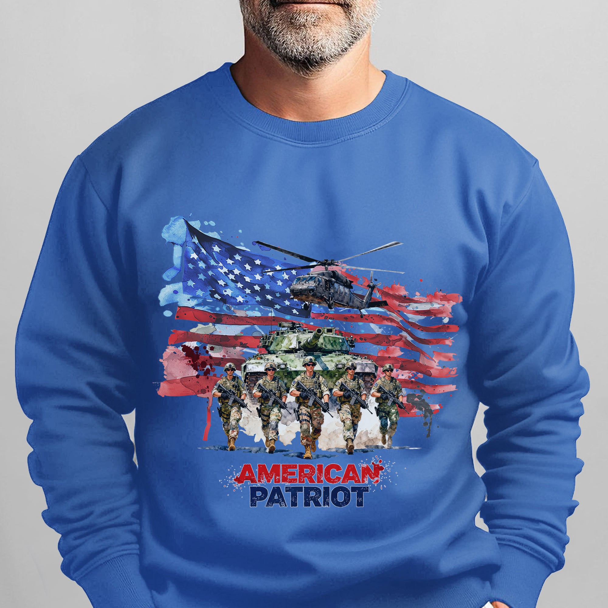 American Patriot Military Veteran Honor Sweatshirt