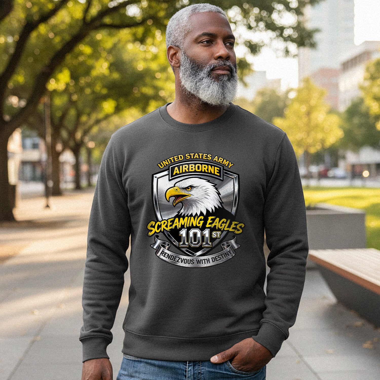 United States Army Airborne Screaming Sweatshirt