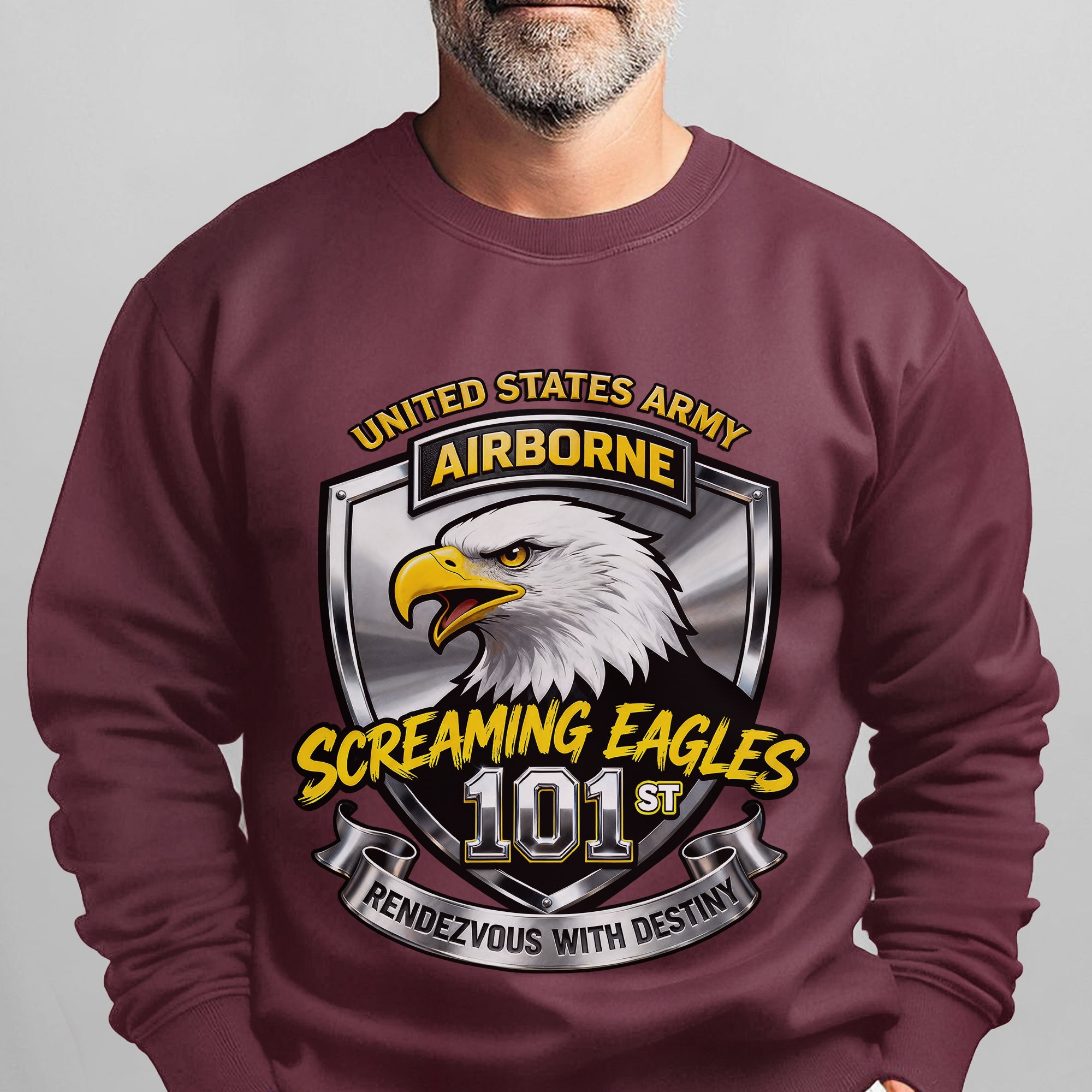 United States Army Airborne Screaming Sweatshirt