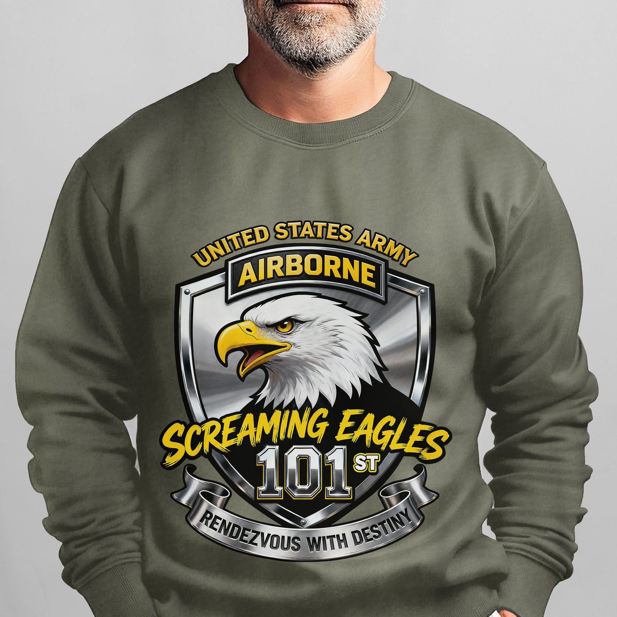 United States Army Airborne Screaming Sweatshirt