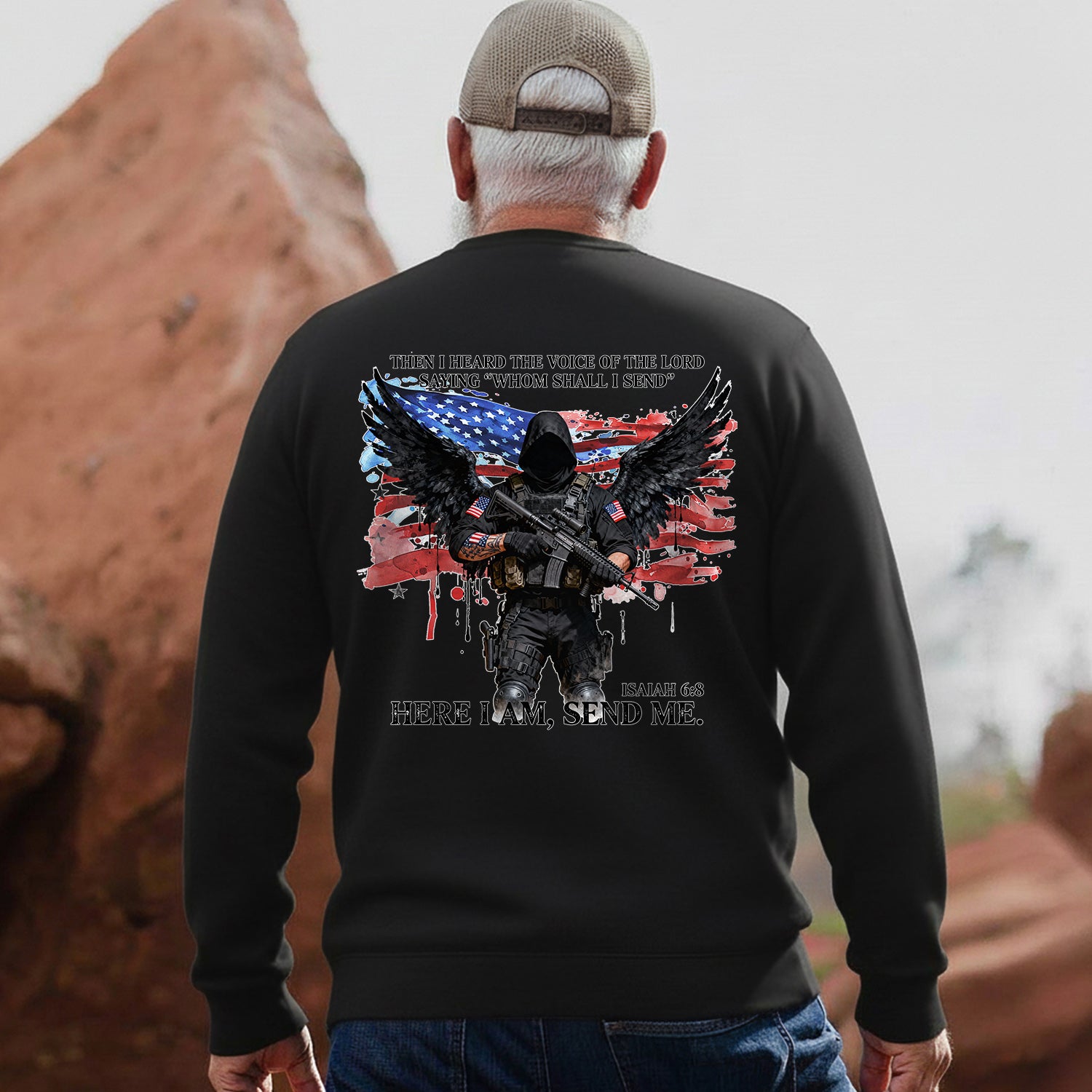 Then I Heard the Voice of the Lord Sweatshirt