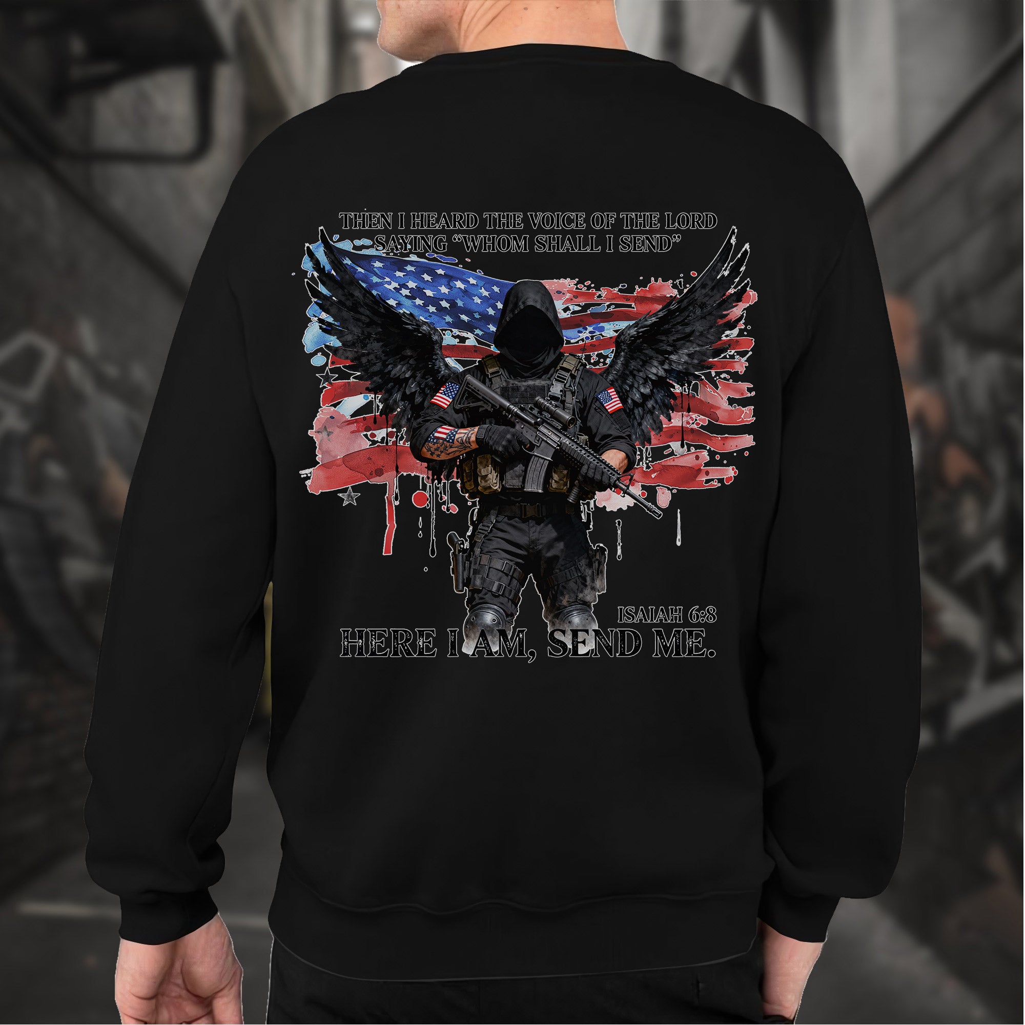 Then I Heard the Voice of the Lord Sweatshirt