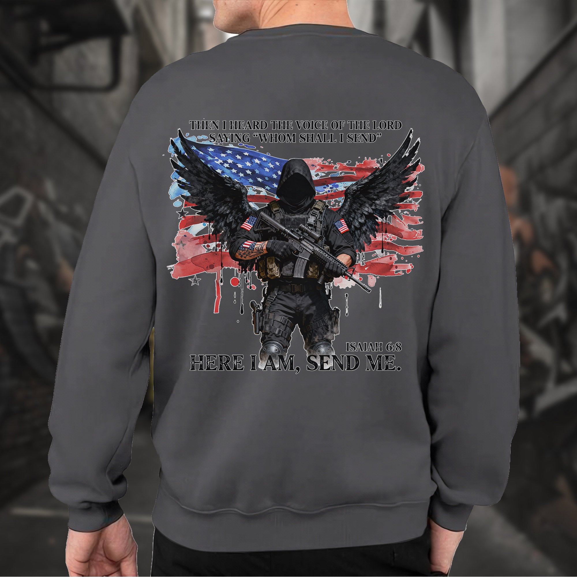 Then I Heard the Voice of the Lord Sweatshirt