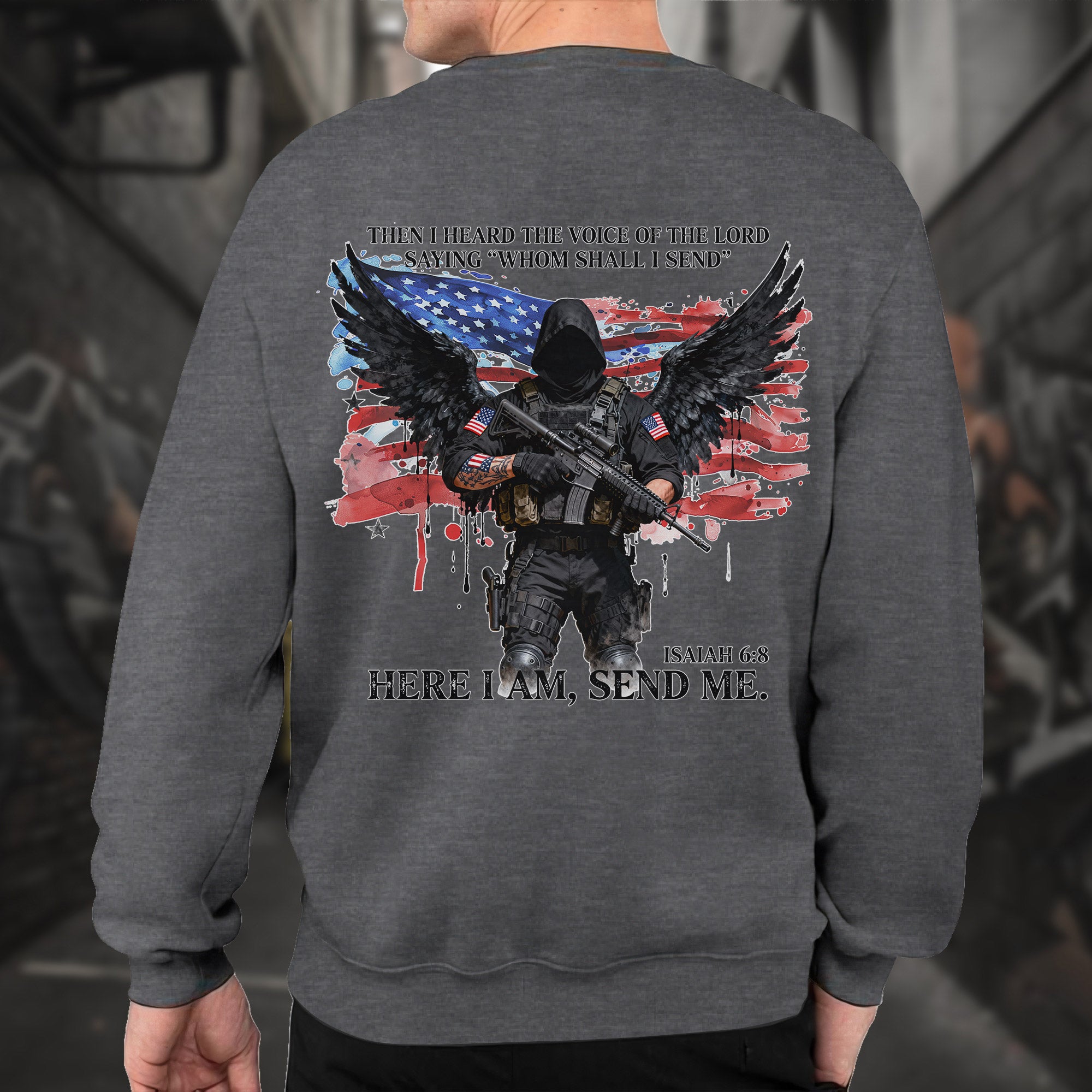 Then I Heard the Voice of the Lord Sweatshirt