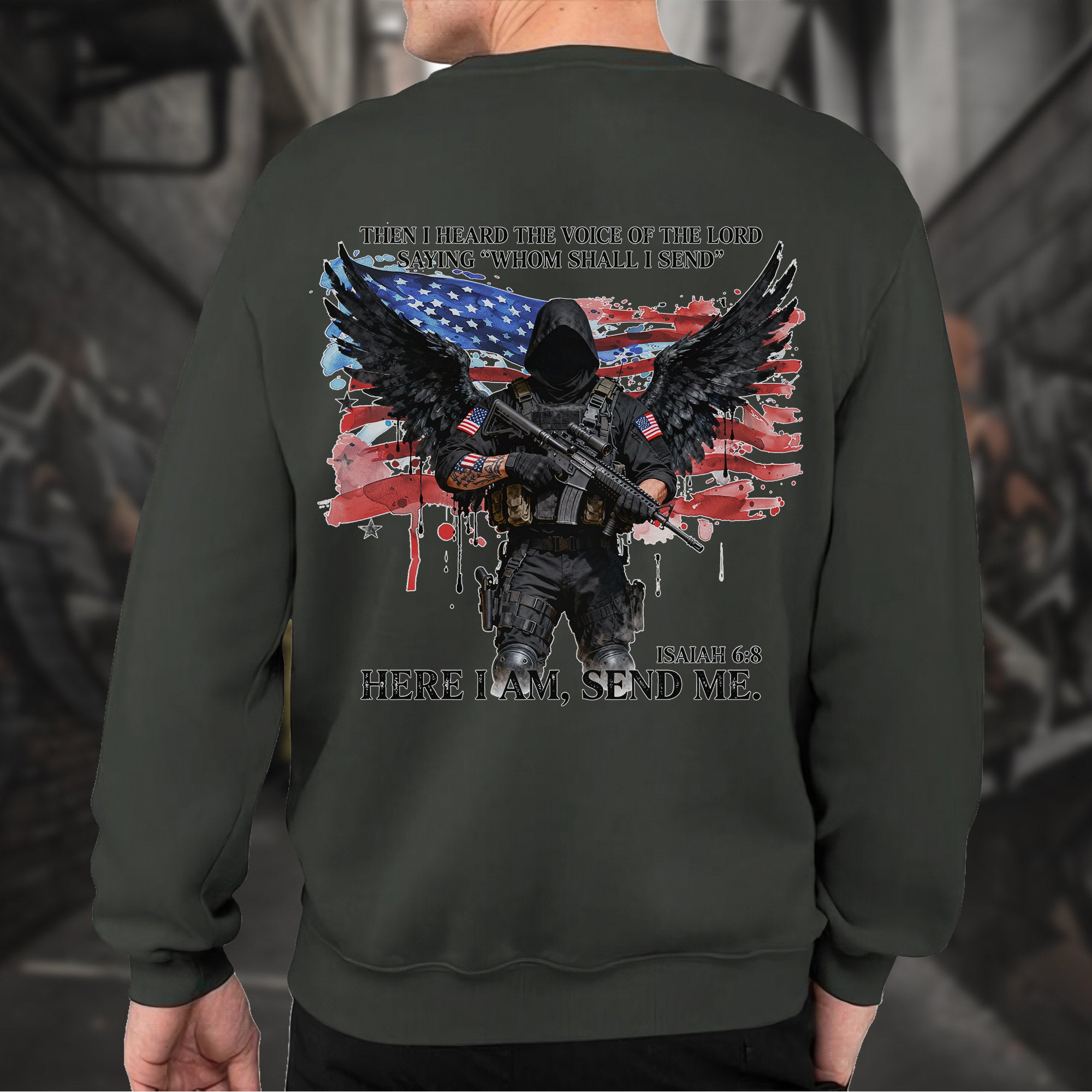 Then I Heard the Voice of the Lord Sweatshirt