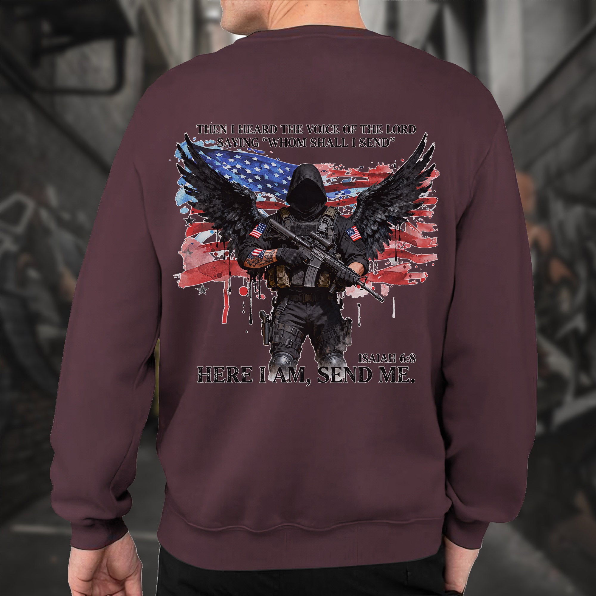 Then I Heard the Voice of the Lord Sweatshirt