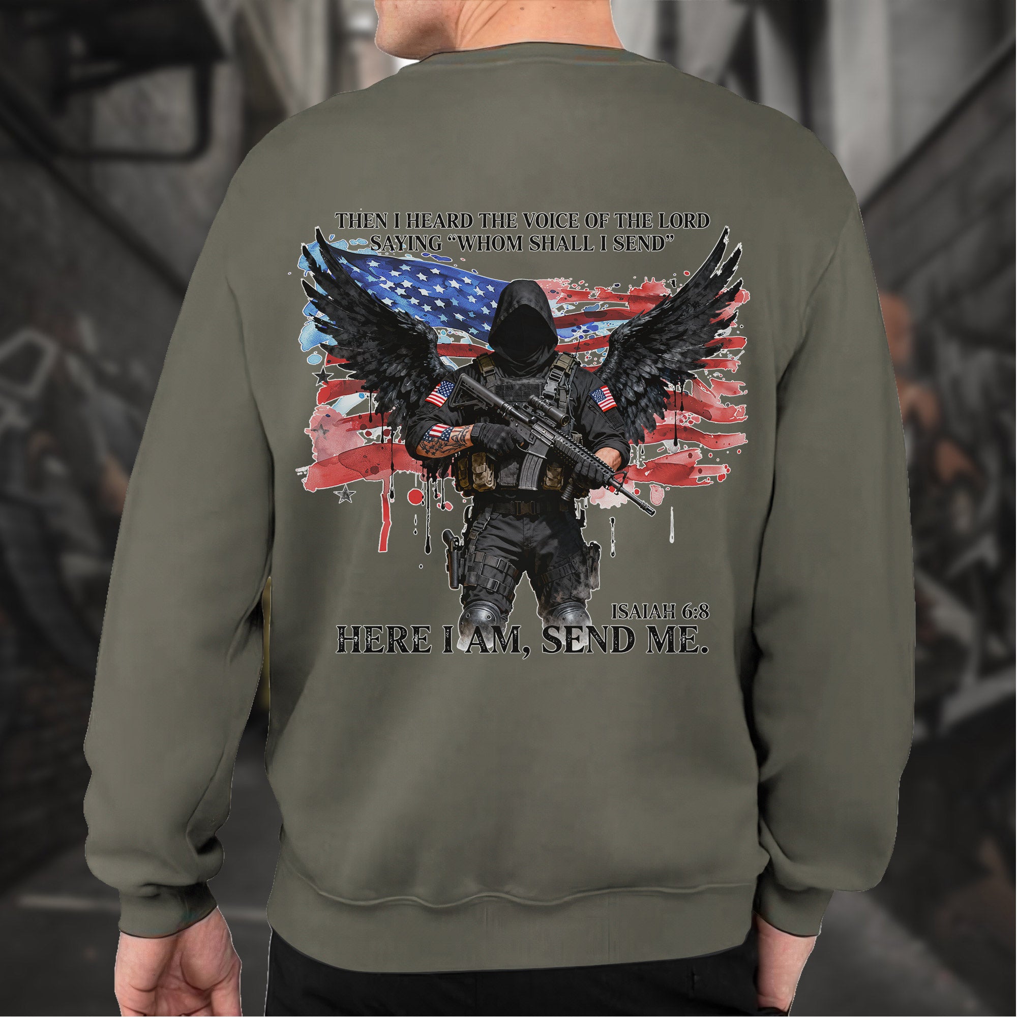 Then I Heard the Voice of the Lord Sweatshirt