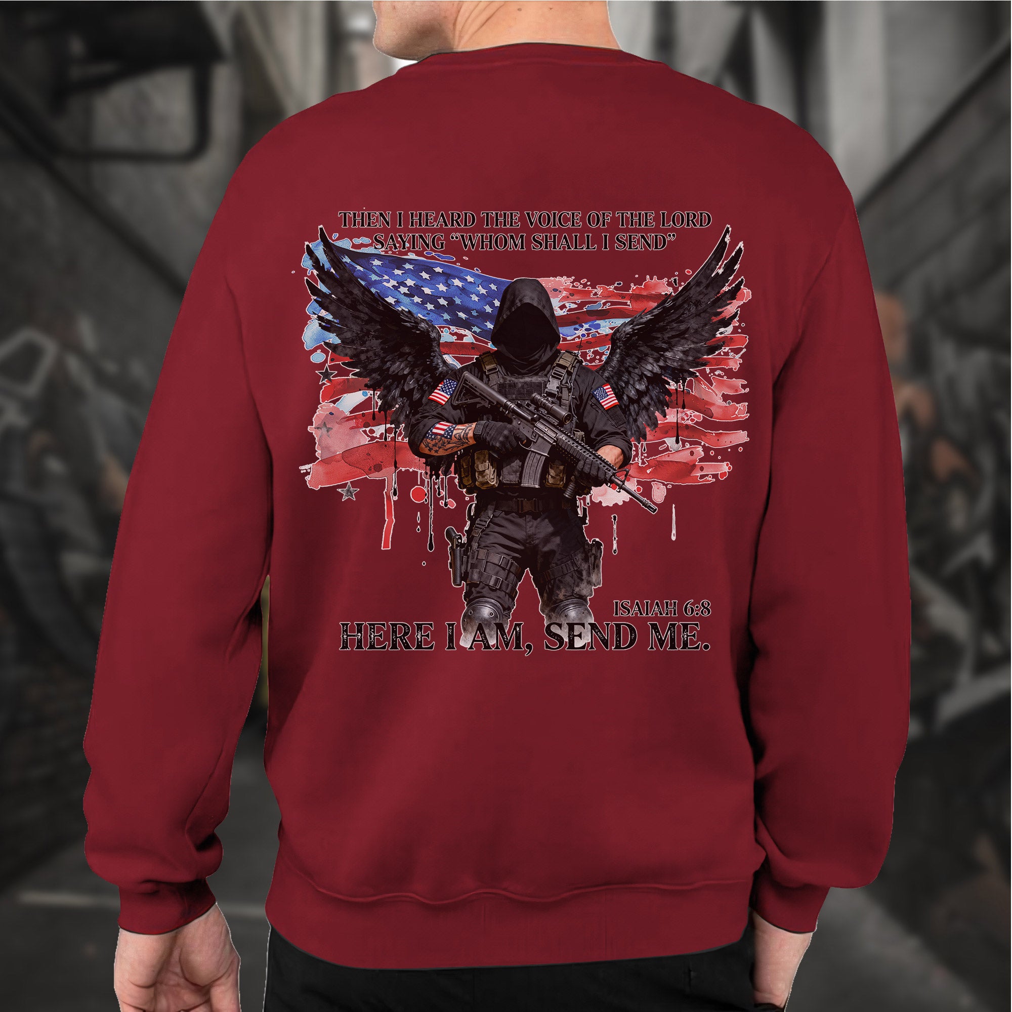 Then I Heard the Voice of the Lord Sweatshirt