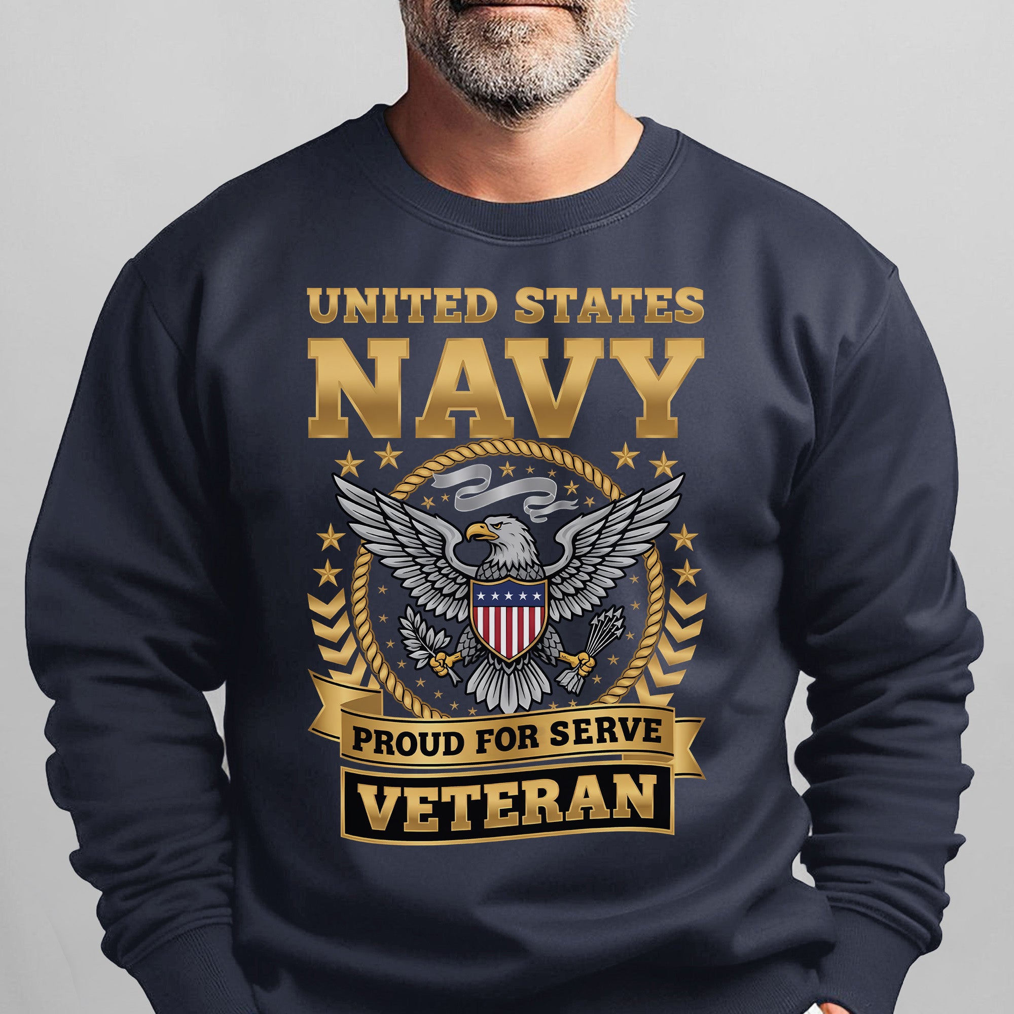 United States Navy Proud to Serve Sweatshirt