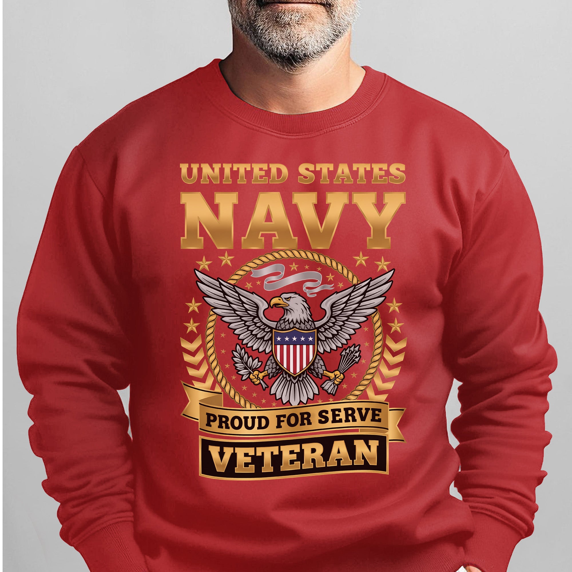 United States Navy Proud to Serve Sweatshirt