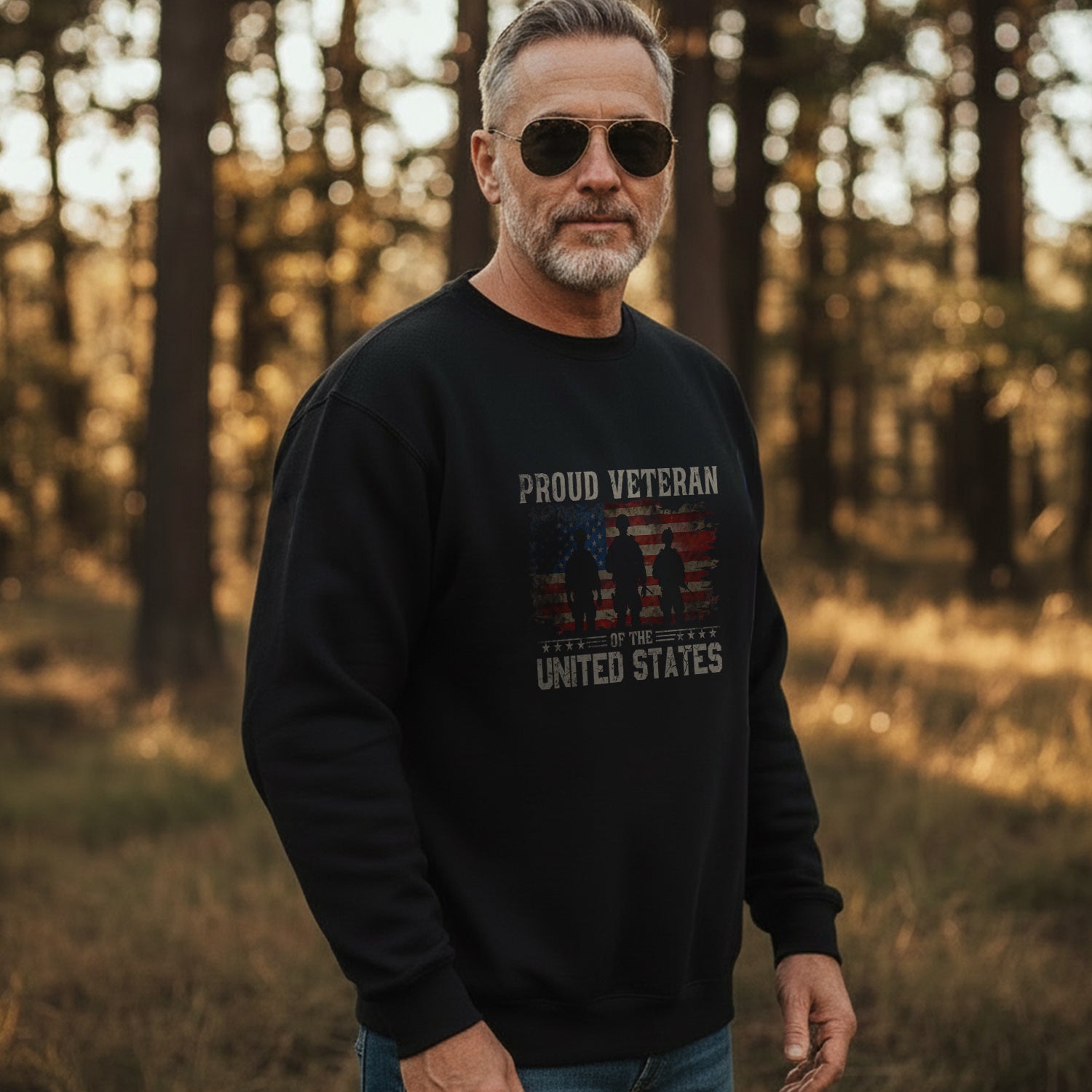 Proud Veteran of the U.S. Military Sweatshirt