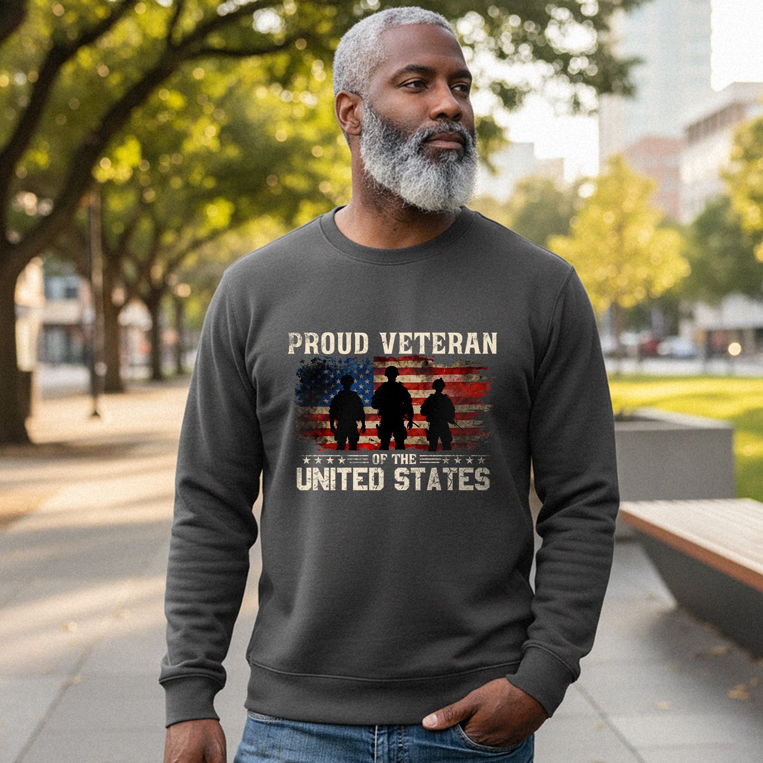 Proud Veteran of the U.S. Military Sweatshirt