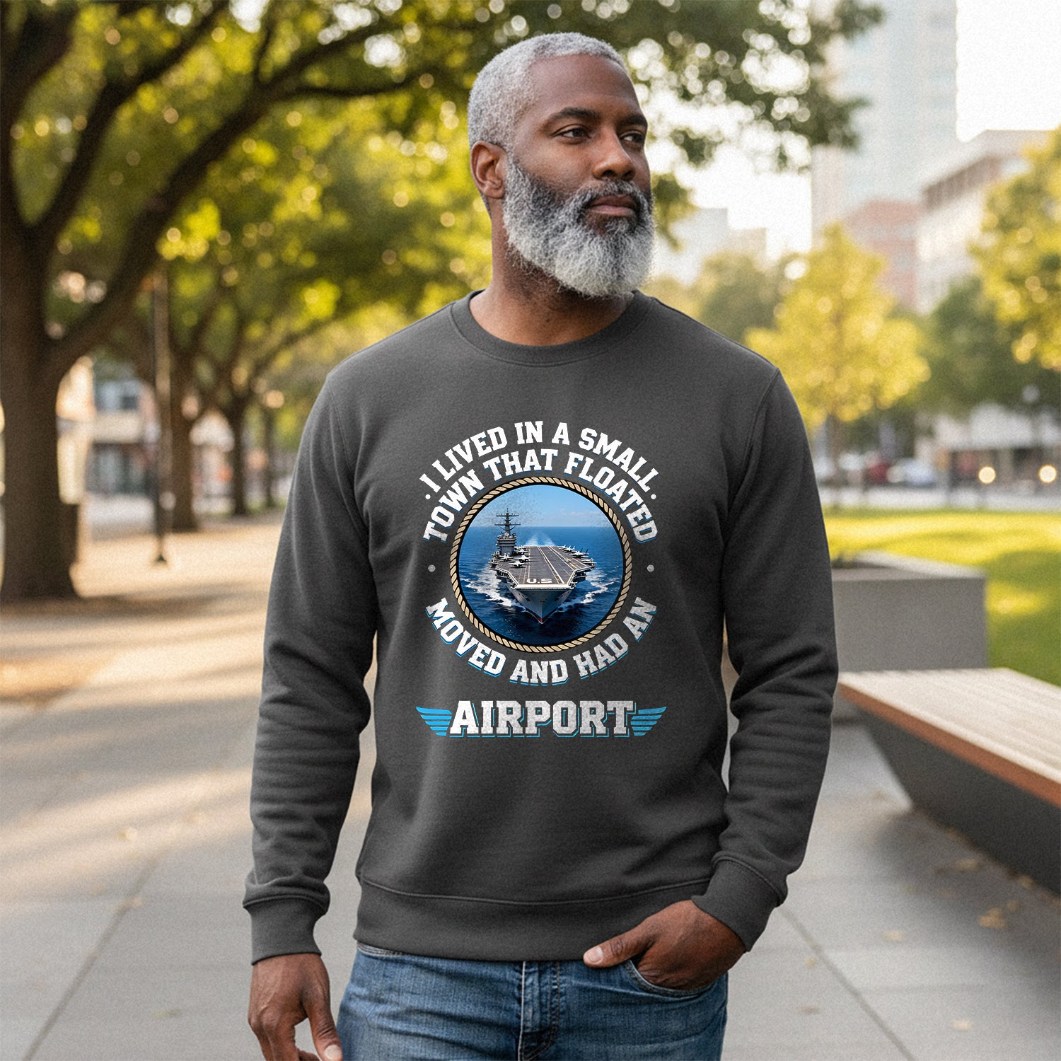 I Lived in a Small Town That Floated Sweatshirt