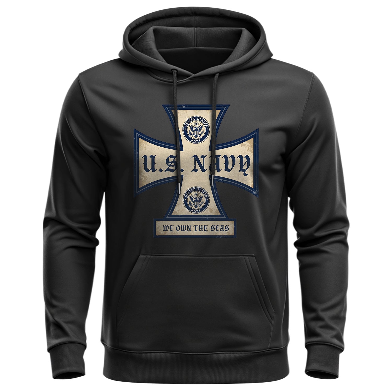 We Own the Seas with Navy Pride Hoodie