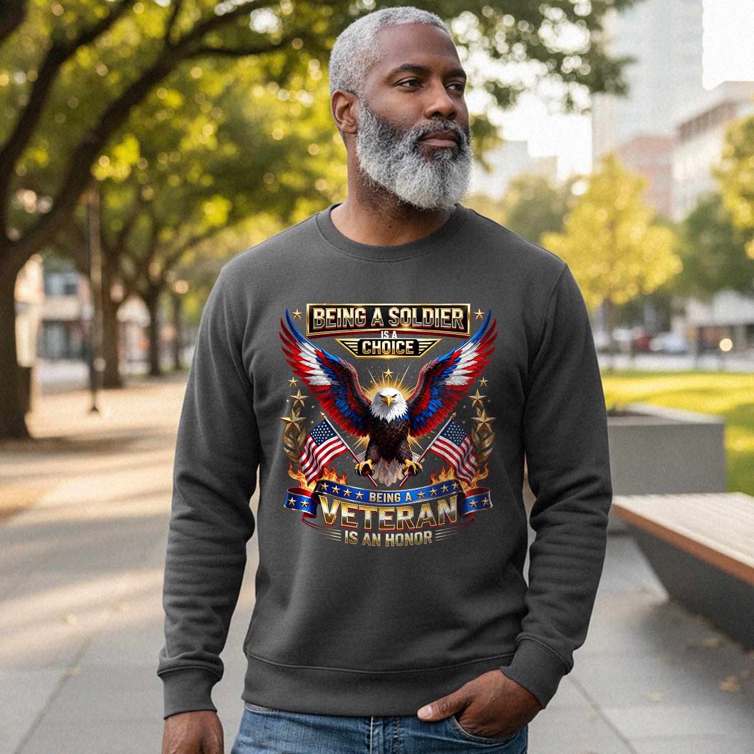 Being a Soldier Is a Choice Being a Sweatshirt