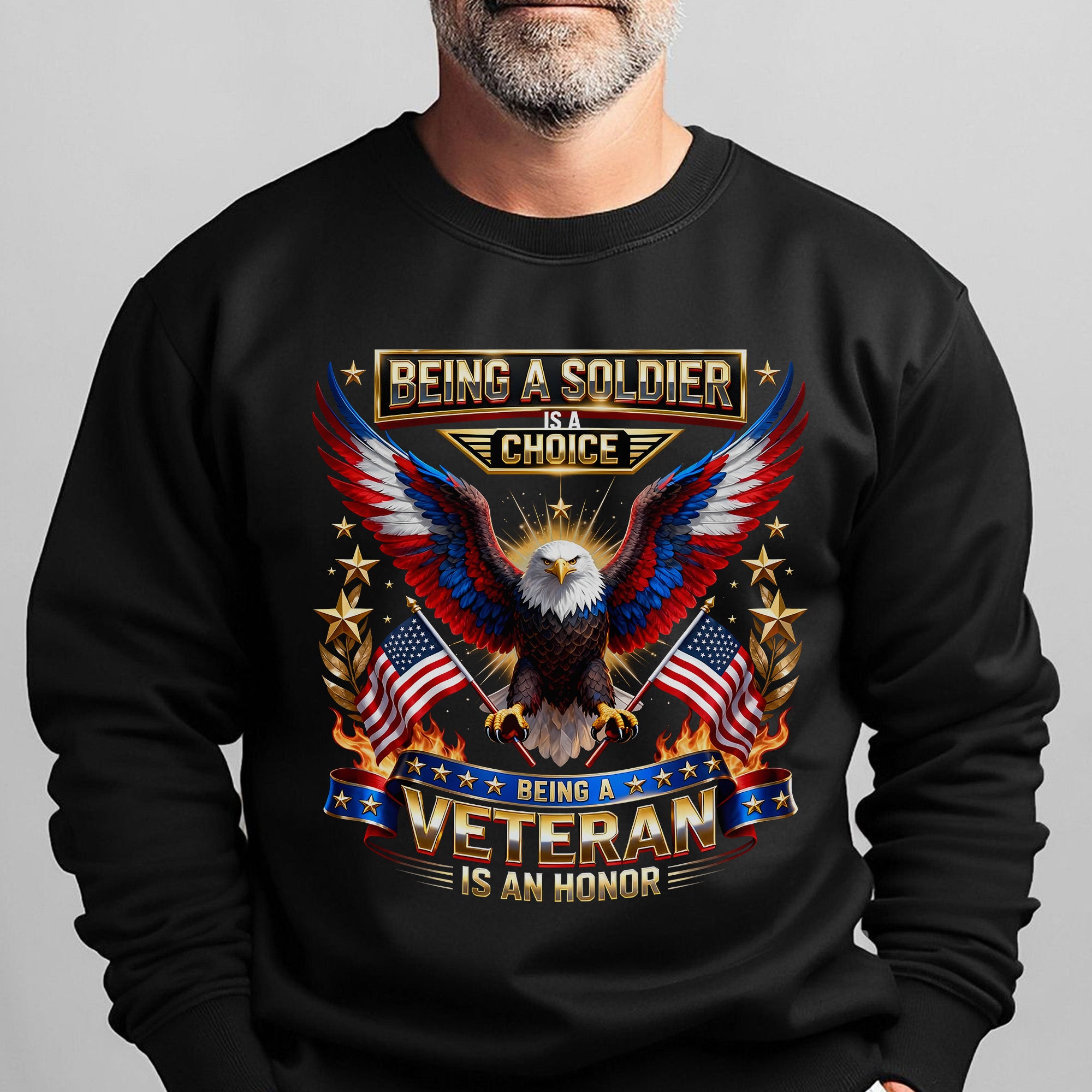 Being a Soldier Is a Choice Being a Sweatshirt
