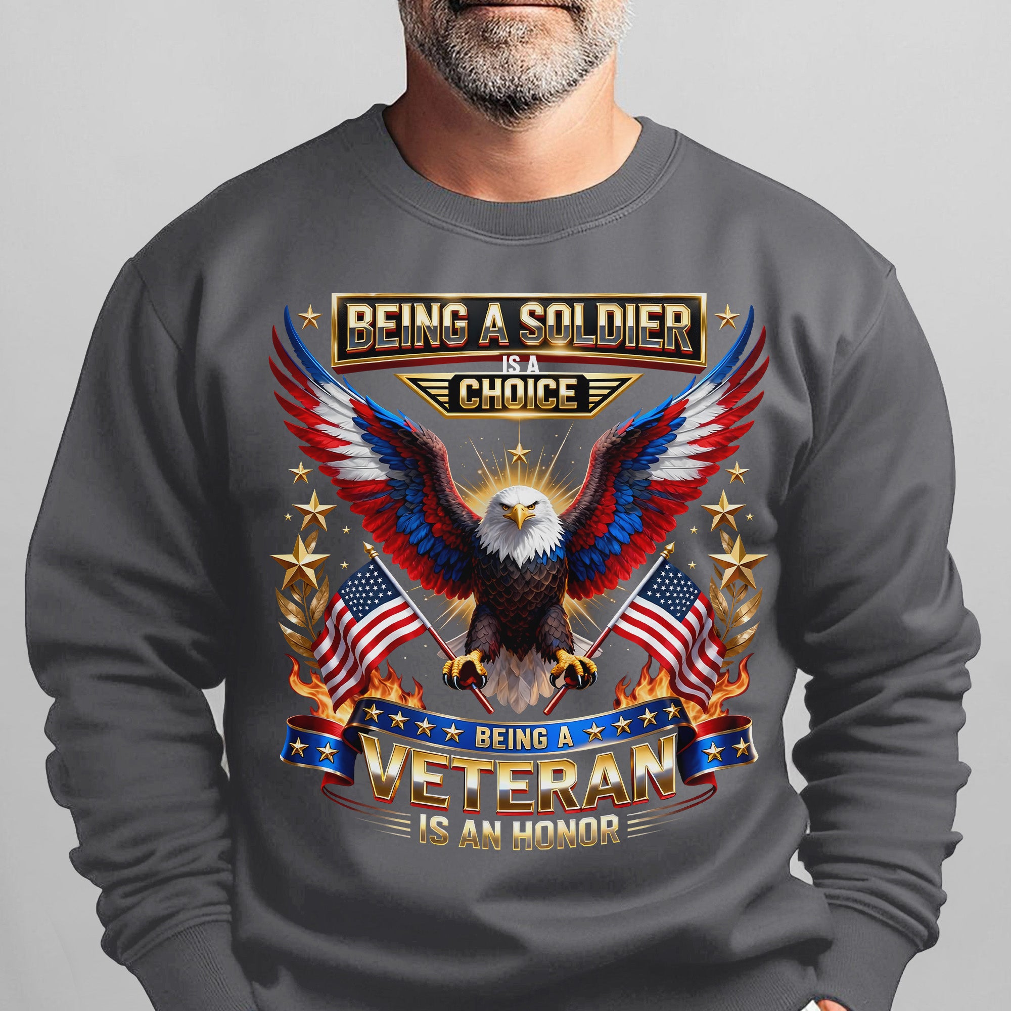 Being a Soldier Is a Choice Being a Sweatshirt