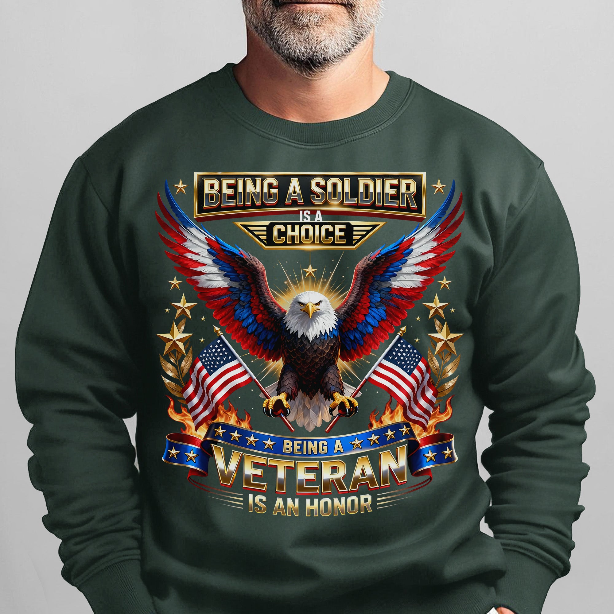 Being a Soldier Is a Choice Being a Sweatshirt